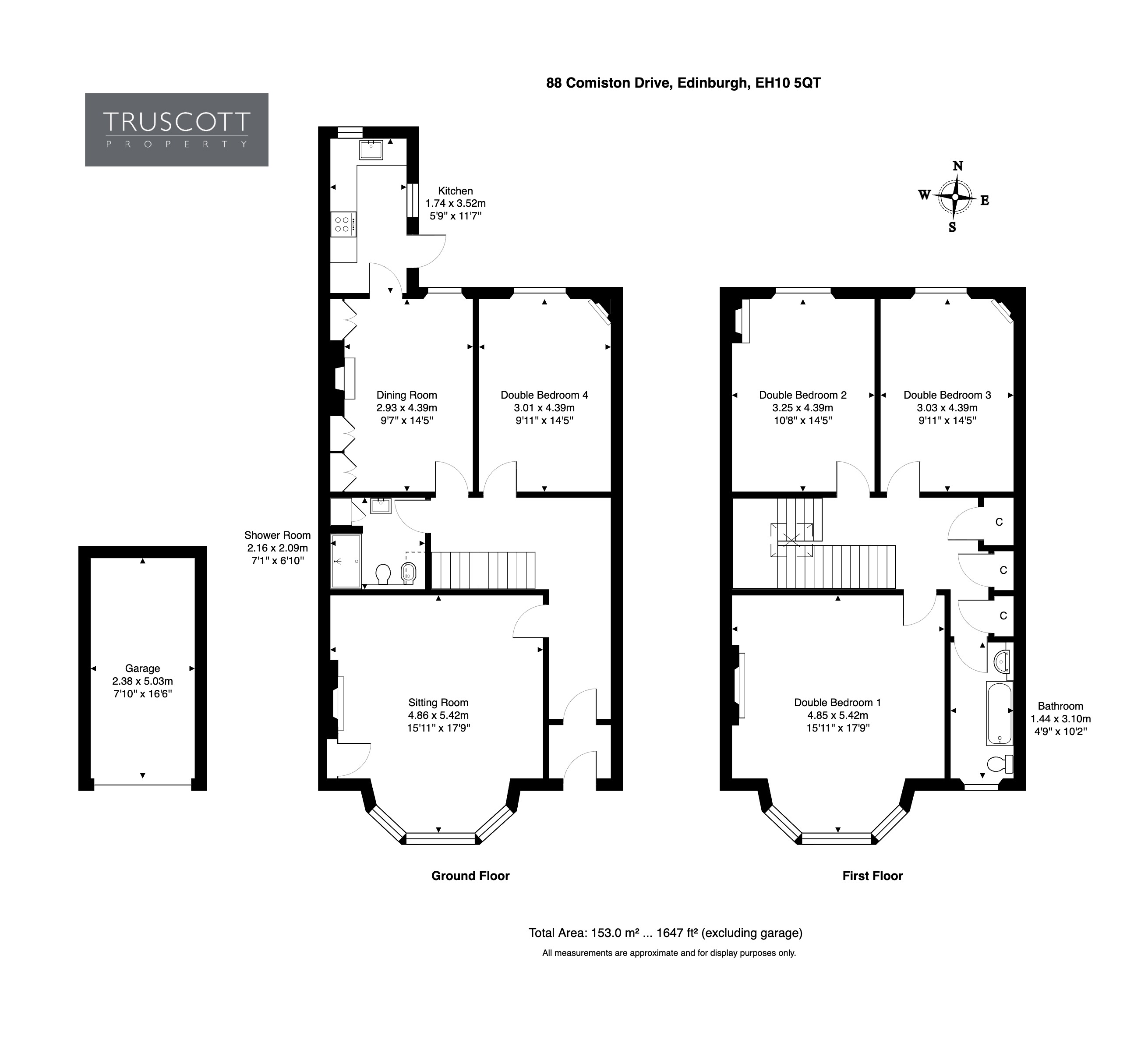 88, Comiston Drive, EDINBURGH floorplan