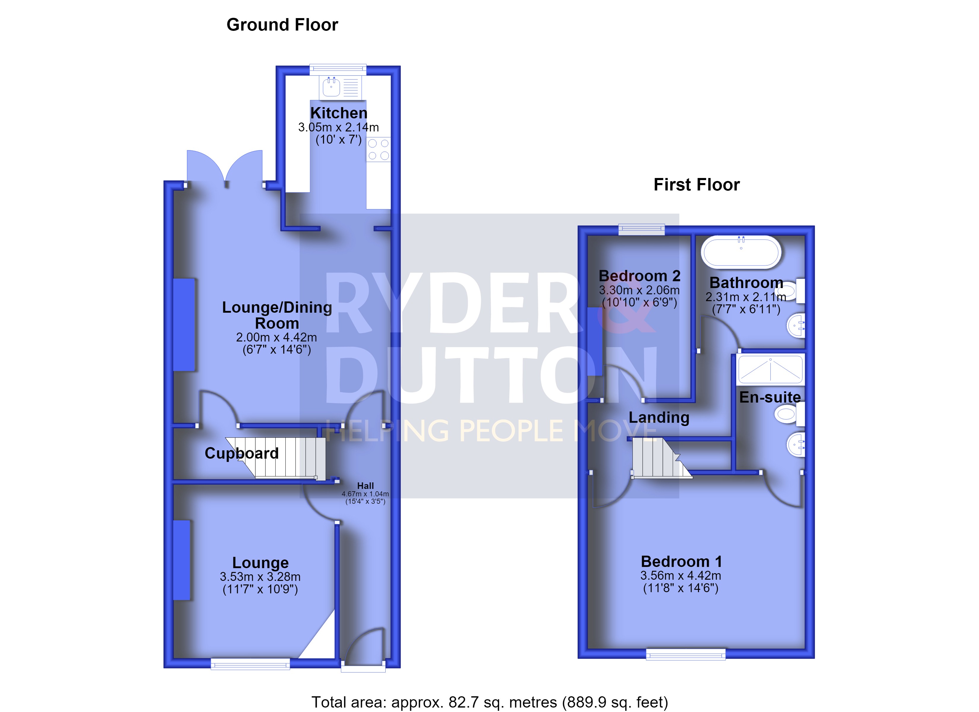 589, Oldham Road, Manchester floorplan