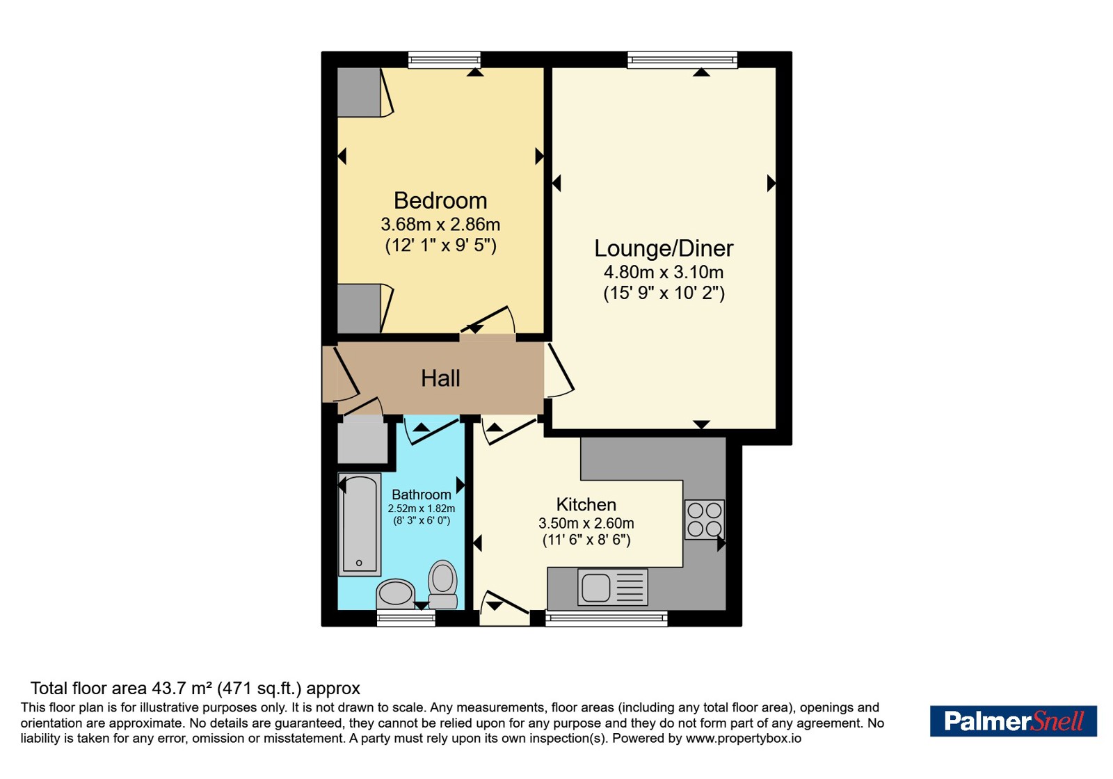 182, Freshwater Drive, Dorset floorplan