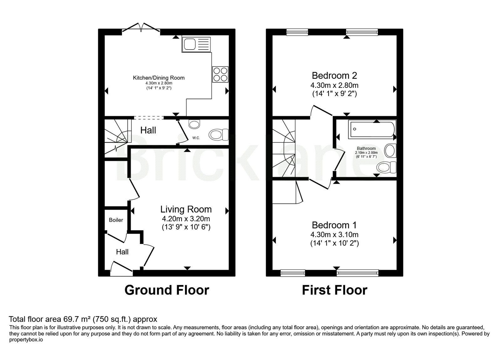 18, Skelton Drive, Bury St. Edmunds floorplan