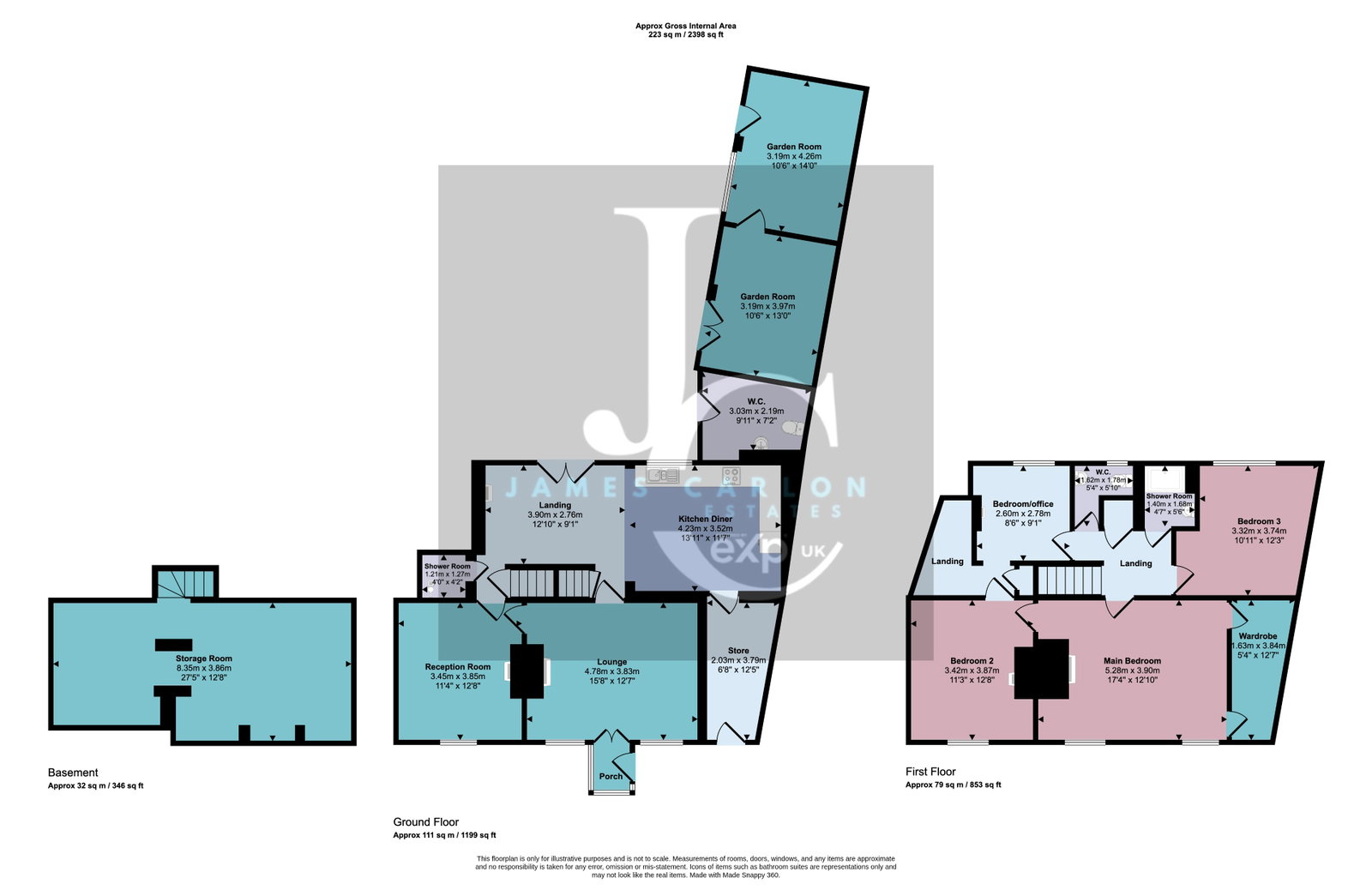 11, High Street, Telford floorplan