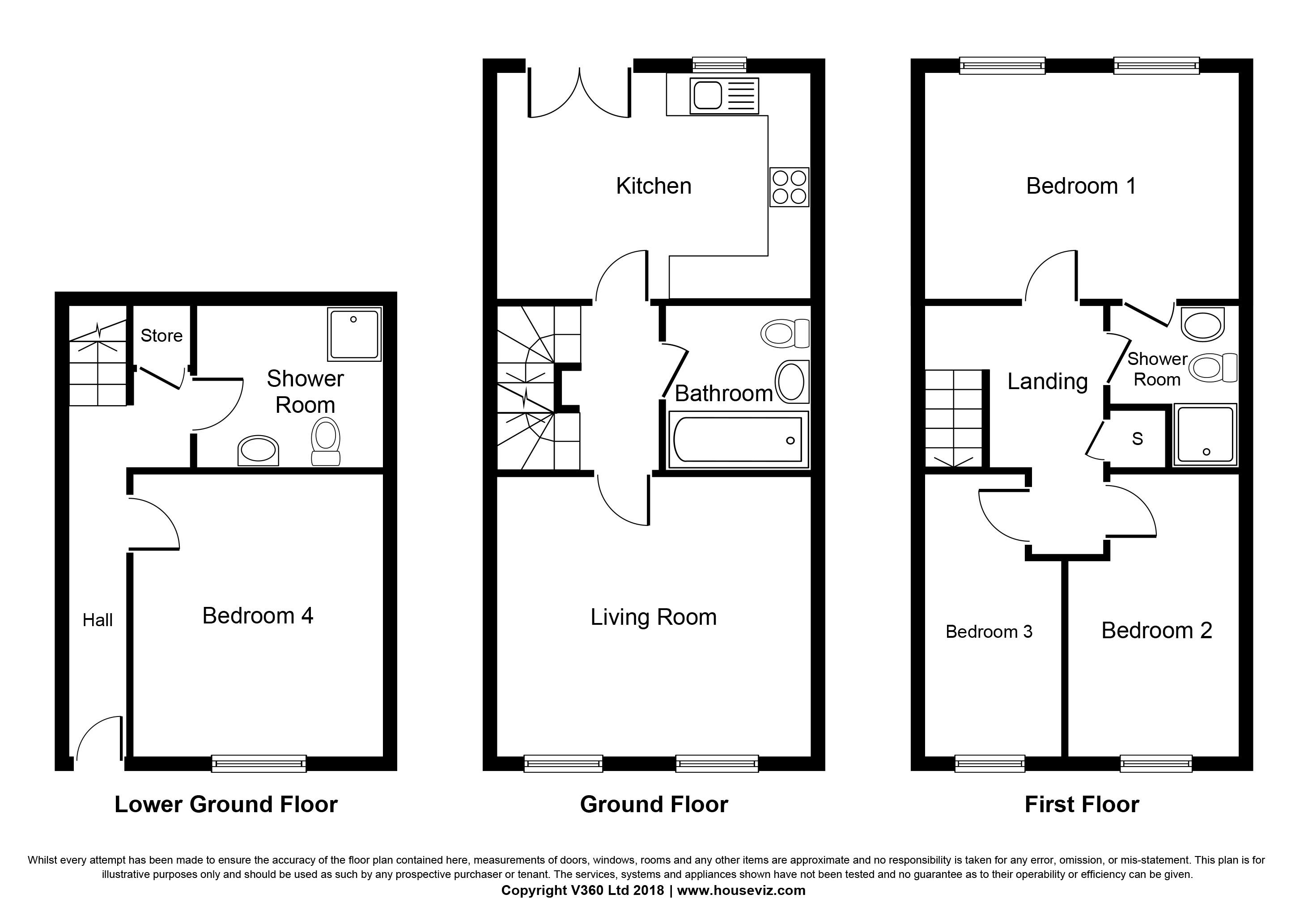 4 Bedrooms Town house for sale in Greenlea Court, Huddersfield HD5