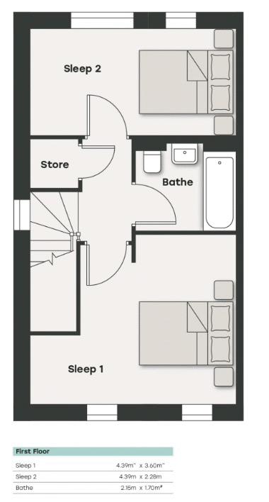 Plot 159 The Avocado, Cammidge Way, Doncaster floorplan