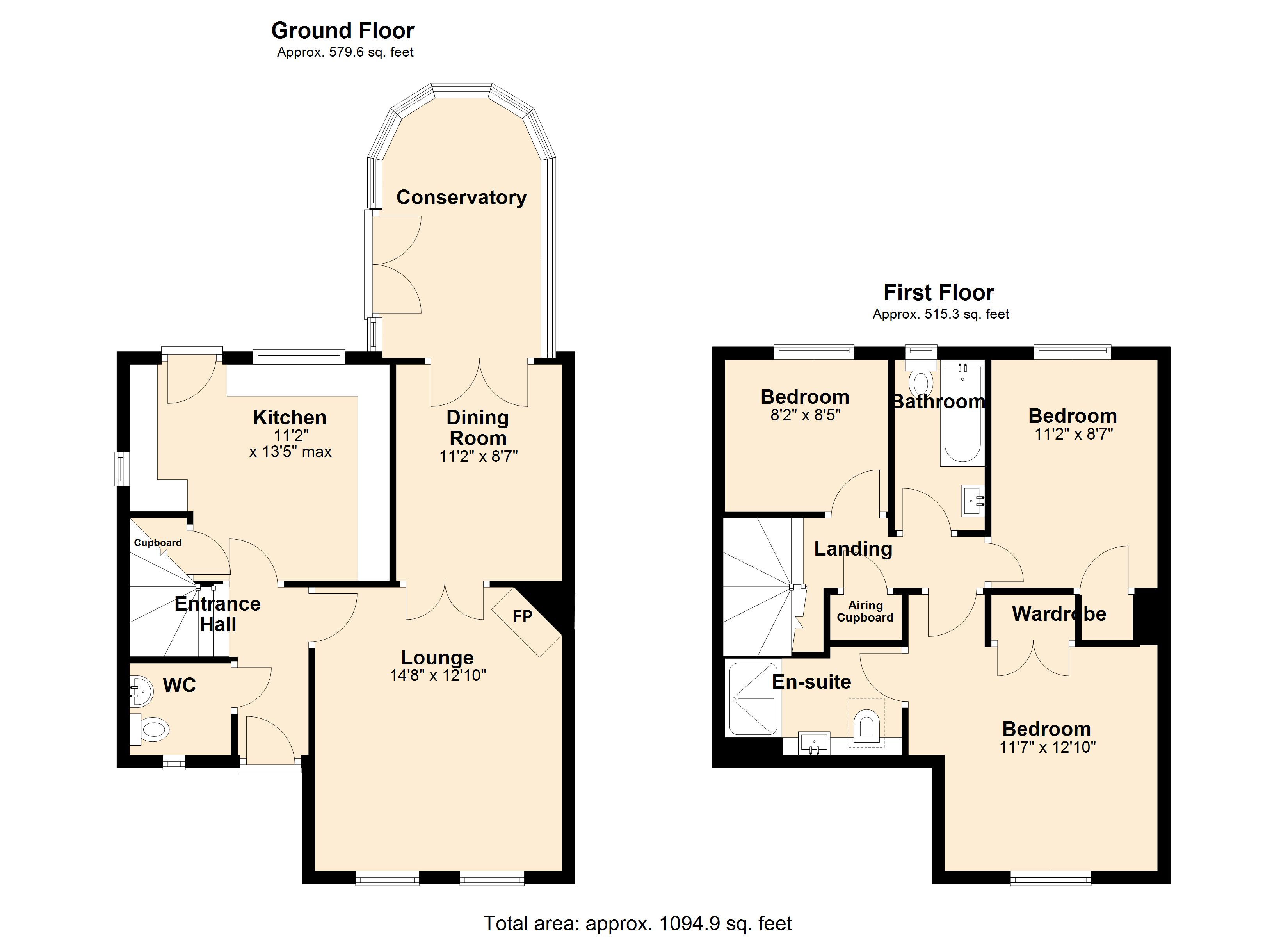 7, St. Andrews View, Shaftesbury floorplan