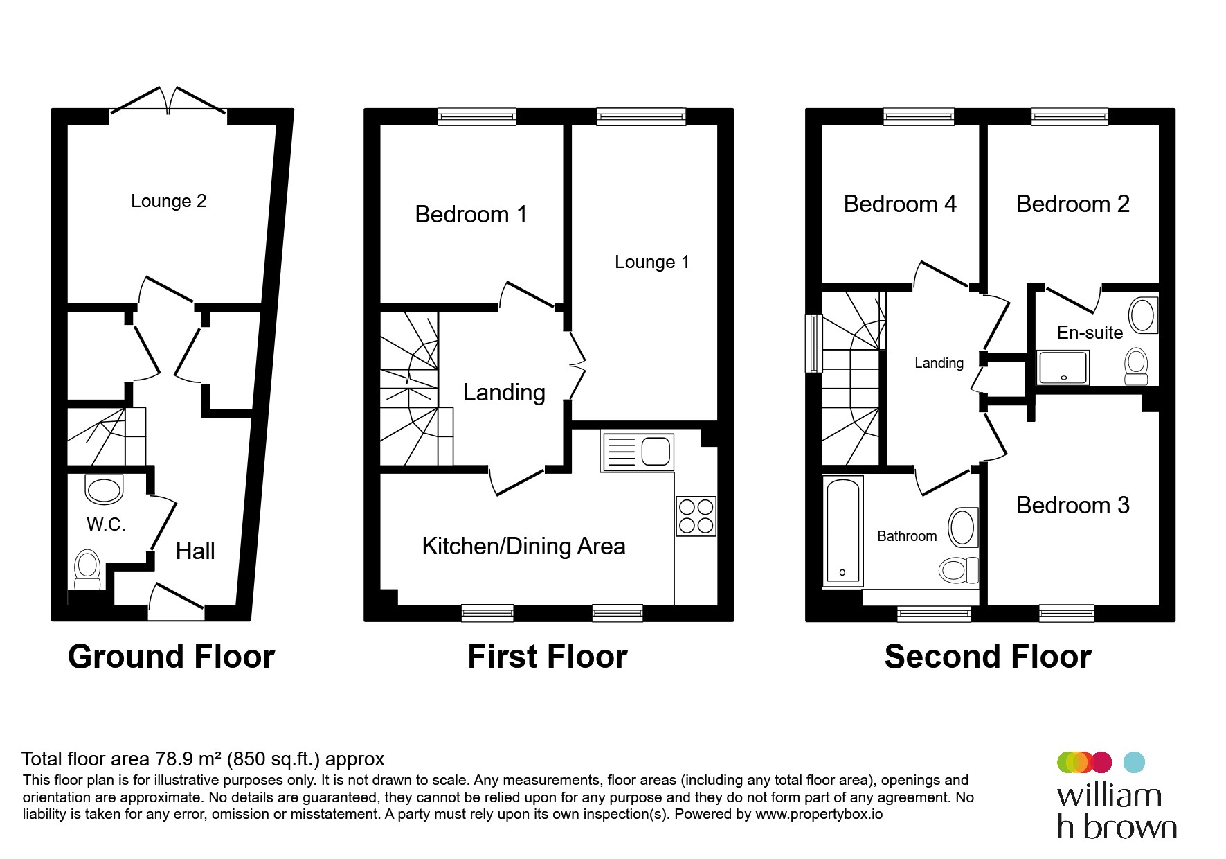 20, Hamilton Circle, Leicester floorplan