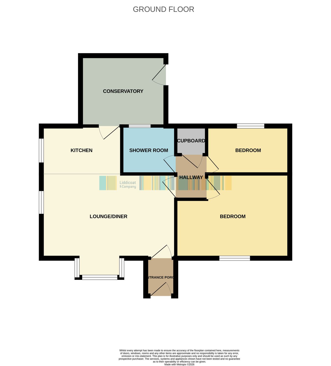 52, Fortescue Close, St Austell floorplan