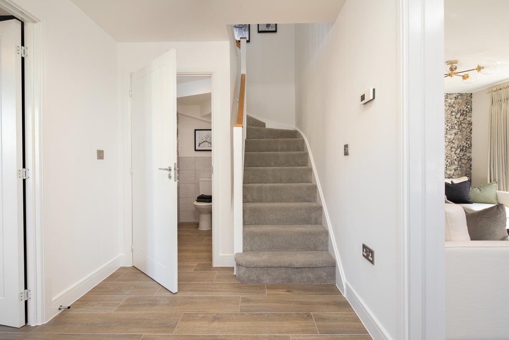 Property 2 of 12. The Yewdale Has A Spacious Hallway And Convenient Downstairs Toilet
