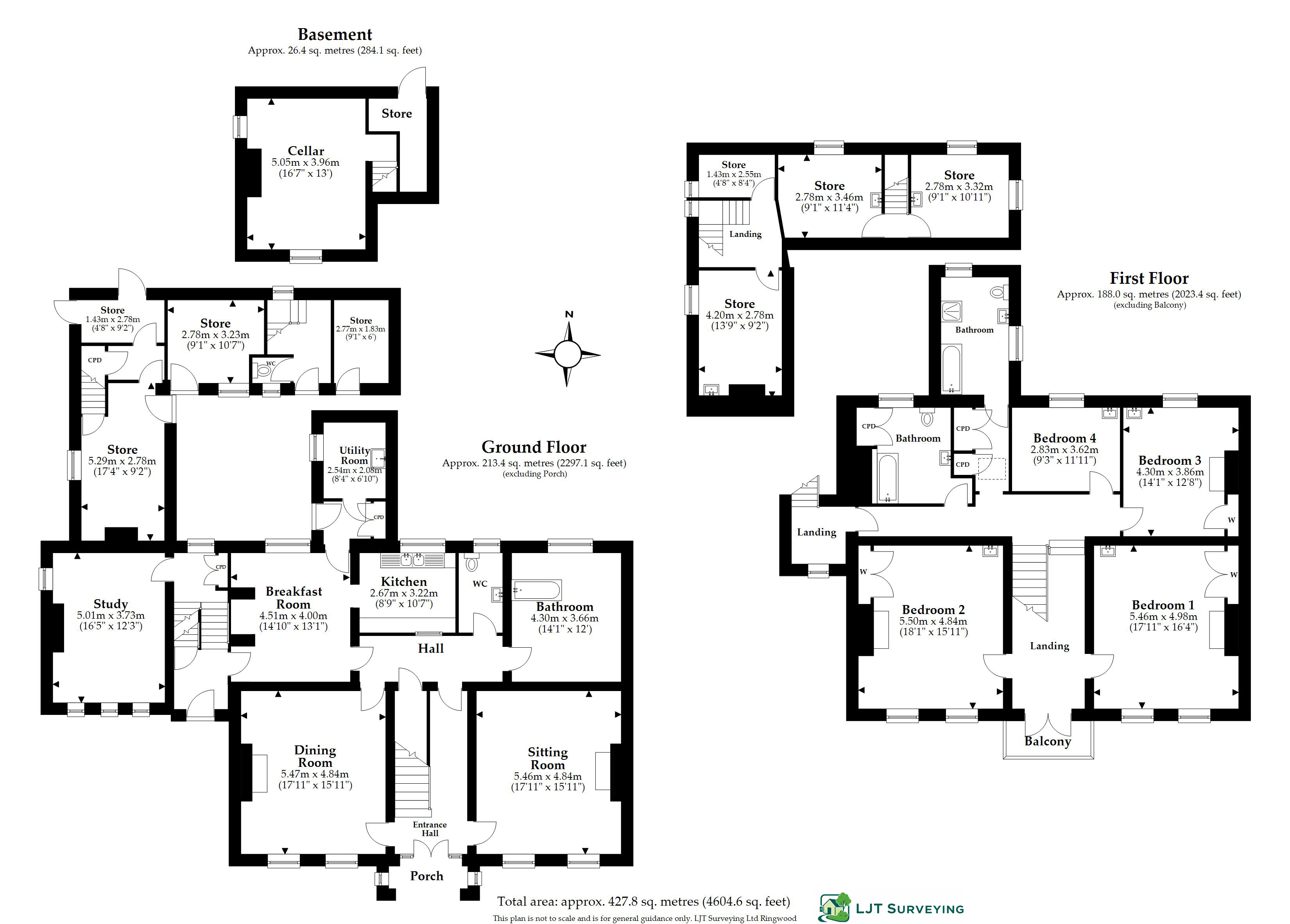 Firdene,, Whiteshoot, Salisbury floorplan