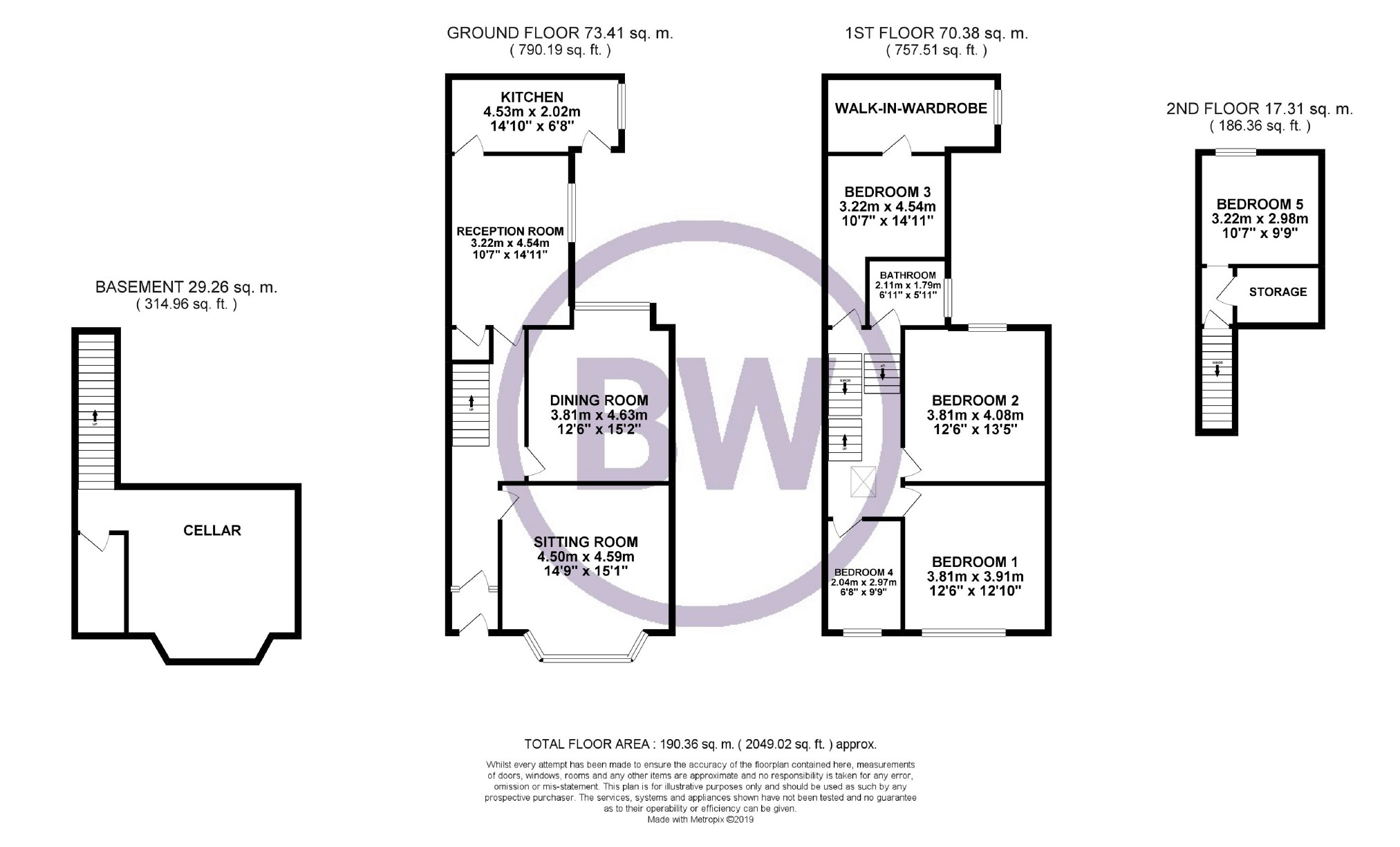 5 Bedrooms Terraced house for sale in Bond Street, Leigh, Lancs WN7