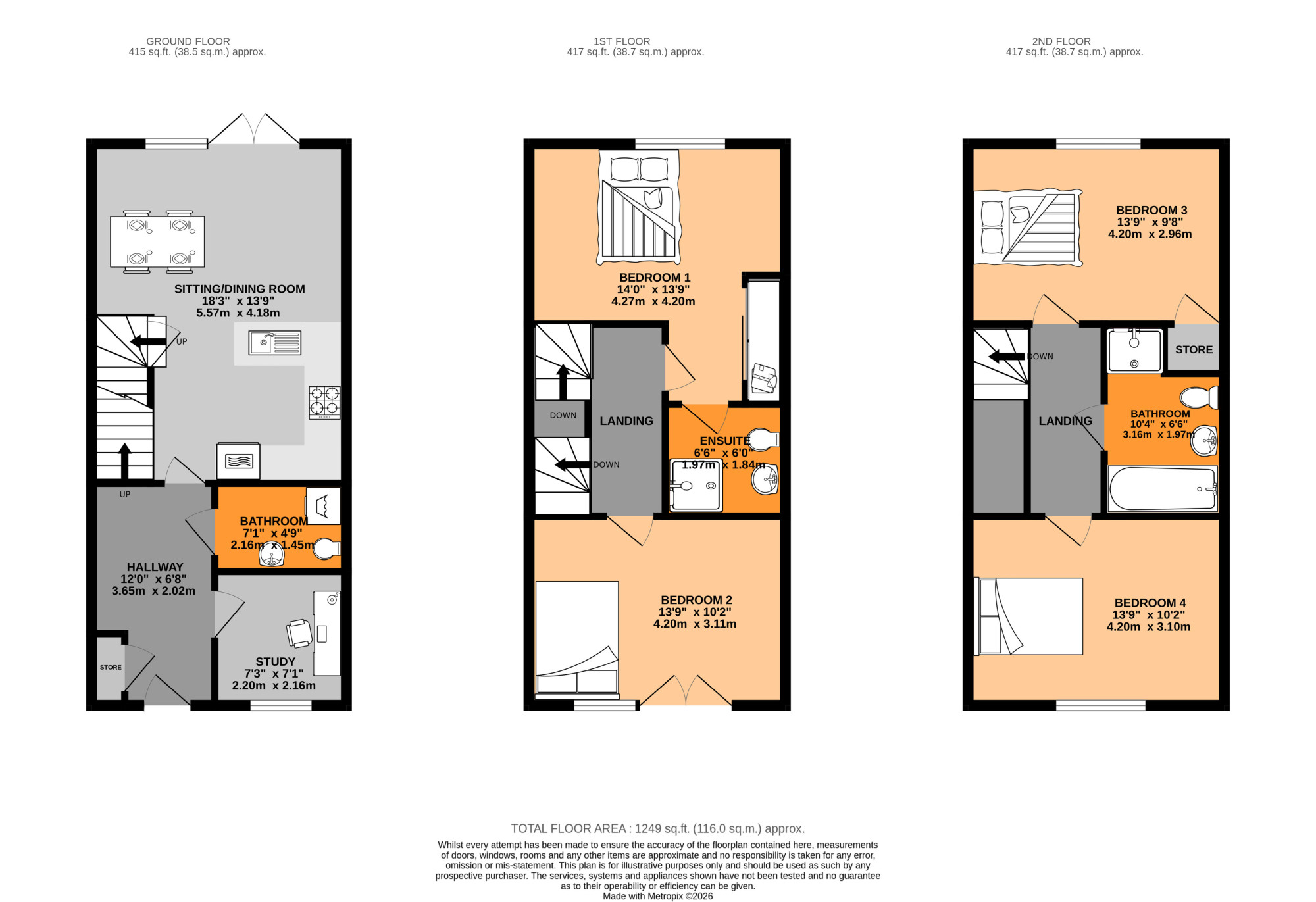 25, Quaker Lane, Southall floorplan