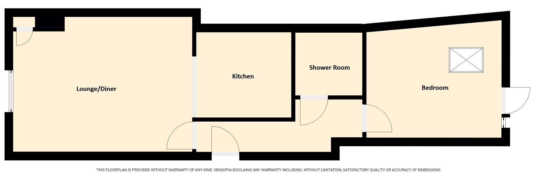 Flat 2, Albert Court, High Street, Weymouth floorplan