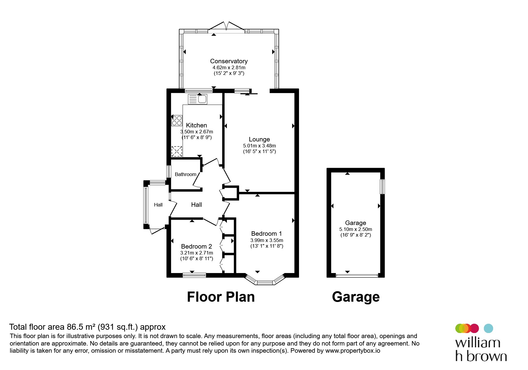 1, Lumley Close, Rotherham floorplan