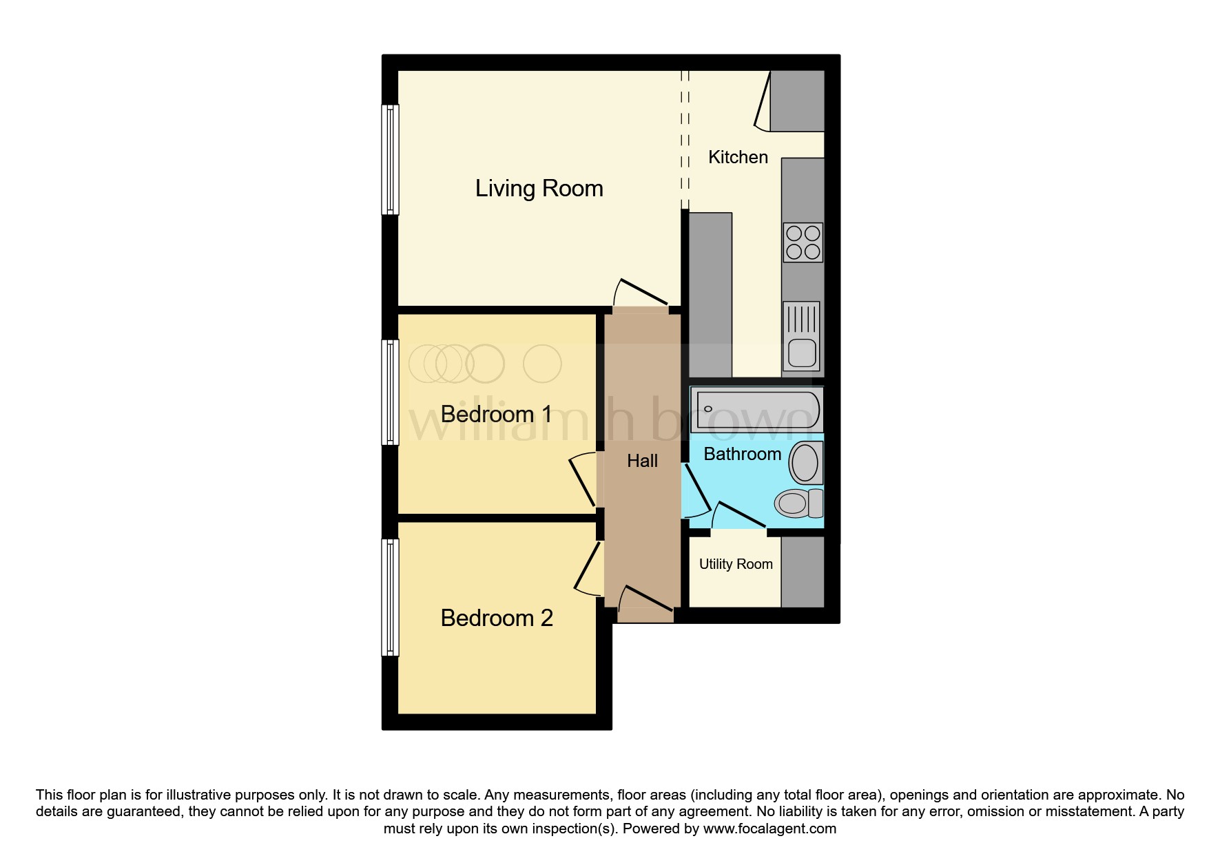 25, Morley Mills, Morley Street, Nottingham floorplan