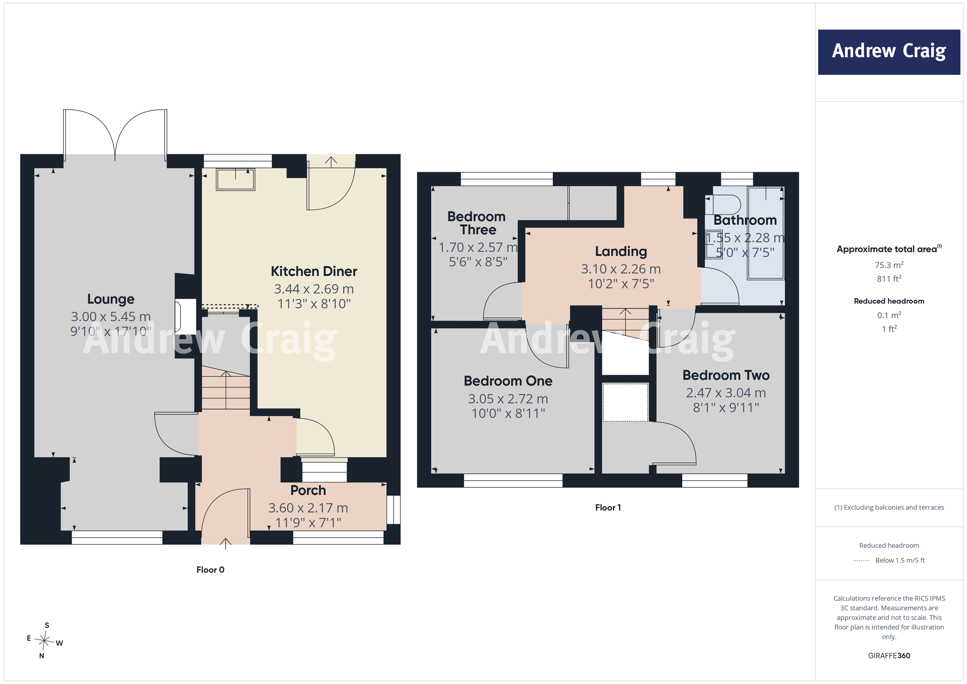 73 Froude Avenue, South Shields floorplan