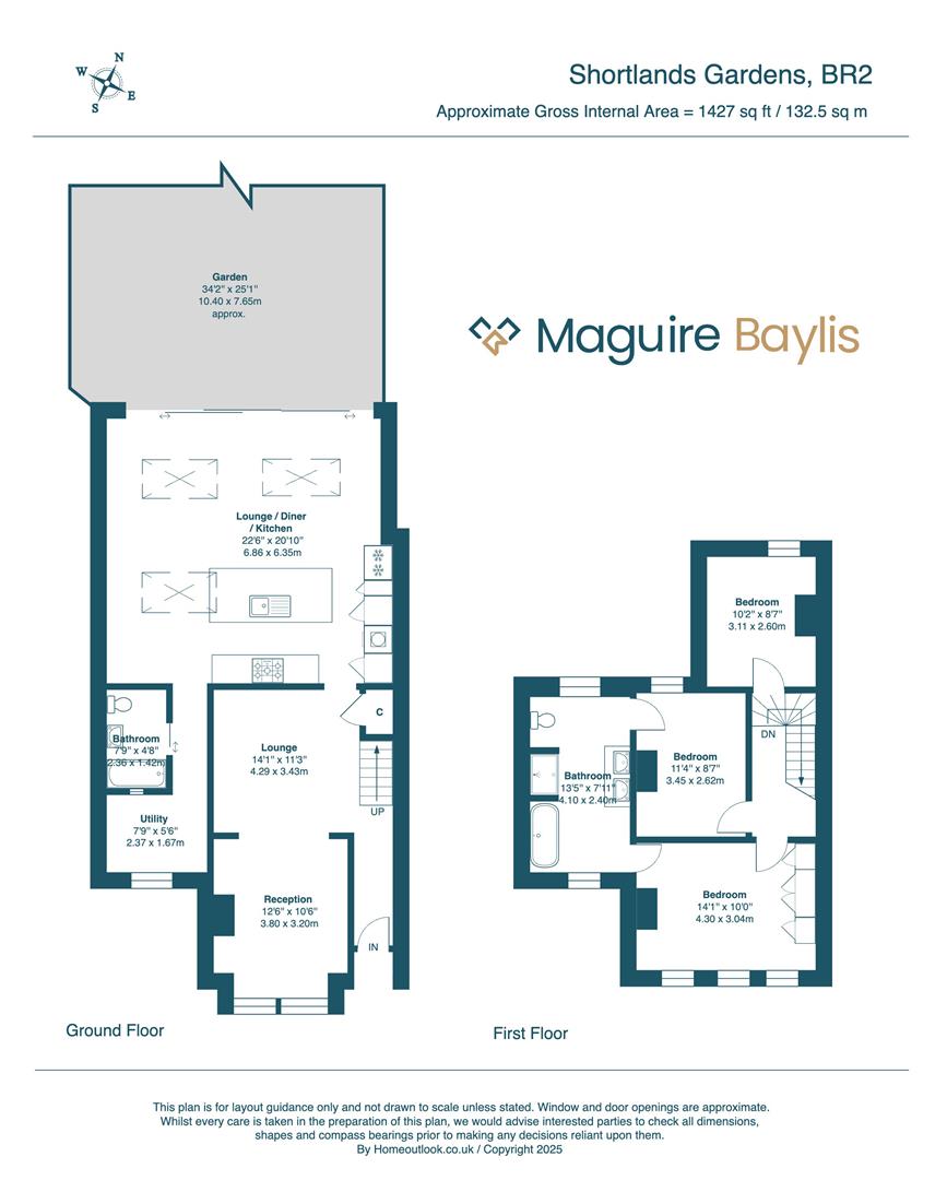 Shortlands Gardens, Bromley floorplan
