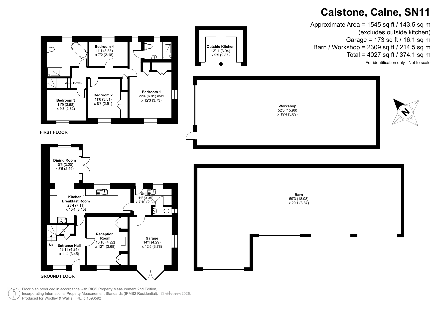 Summer Cottage, 35, The Hayle, Calne floorplan
