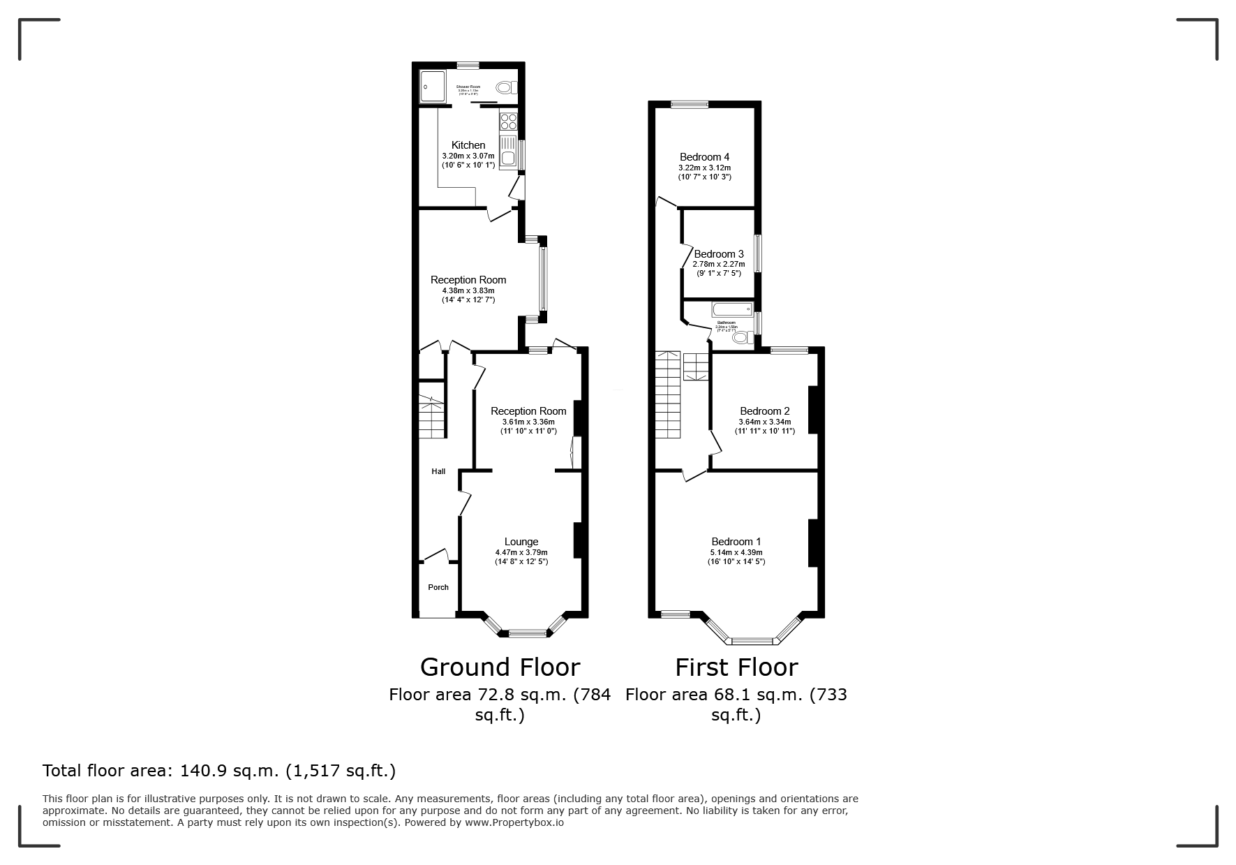 148, Maybury Road, Woking floorplan