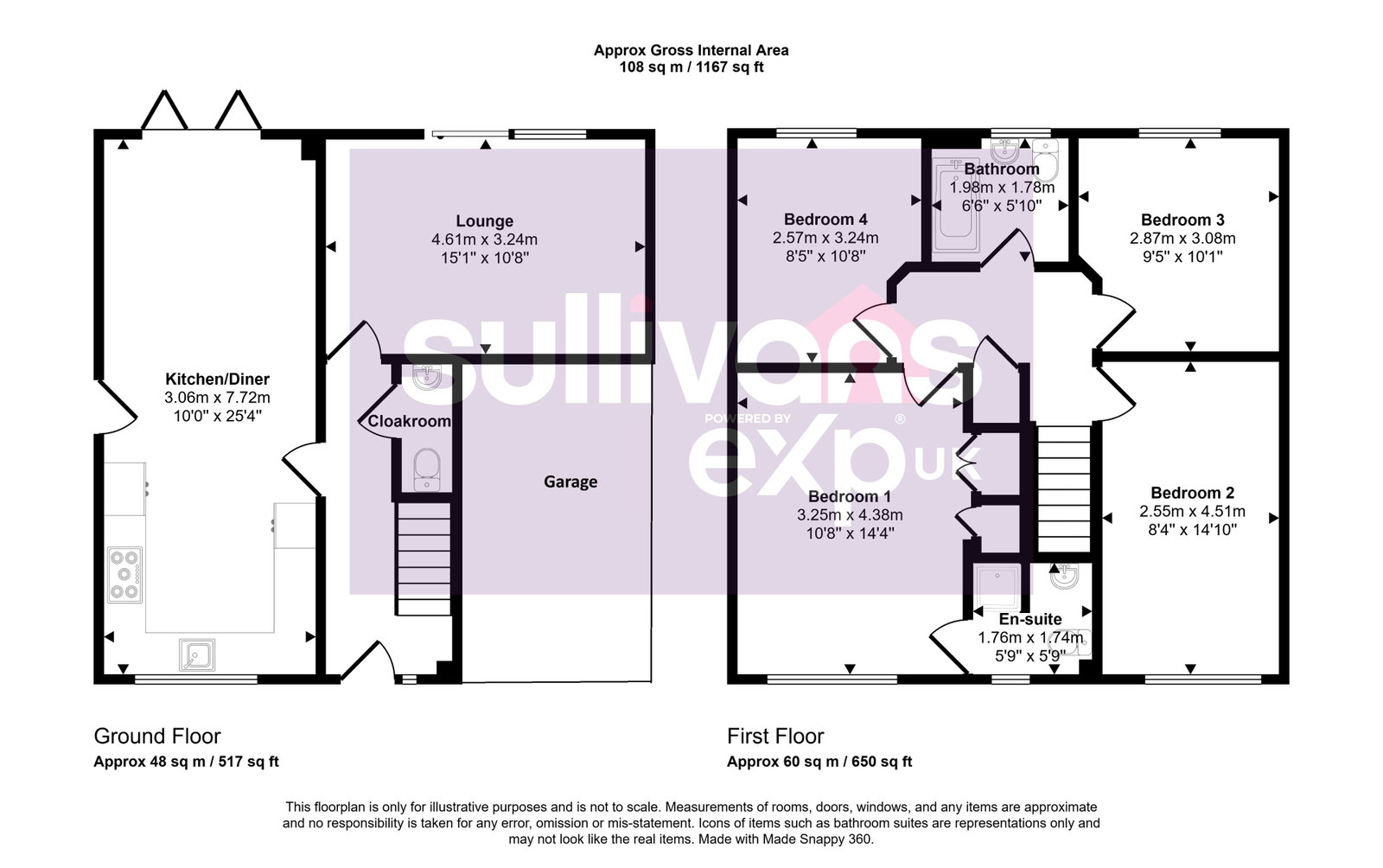 45, Maes Y Wawr, Swansea floorplan