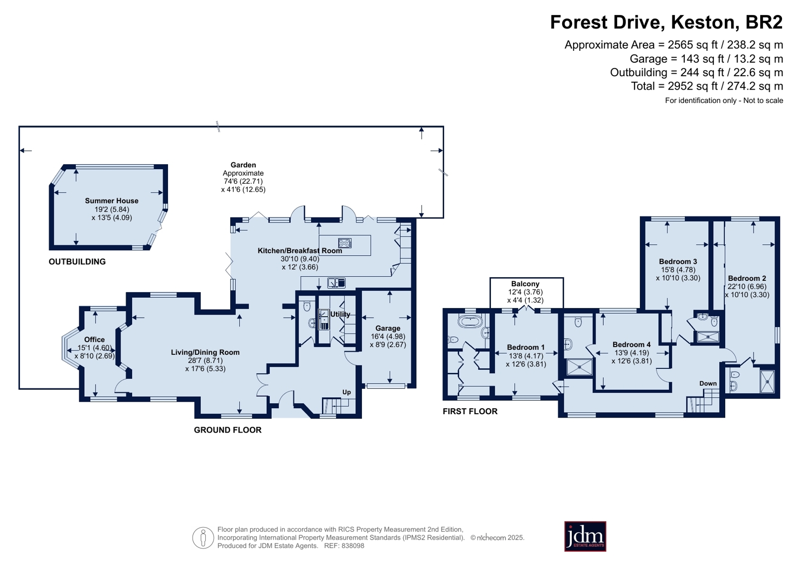 19, Forest Drive, Keston floorplan