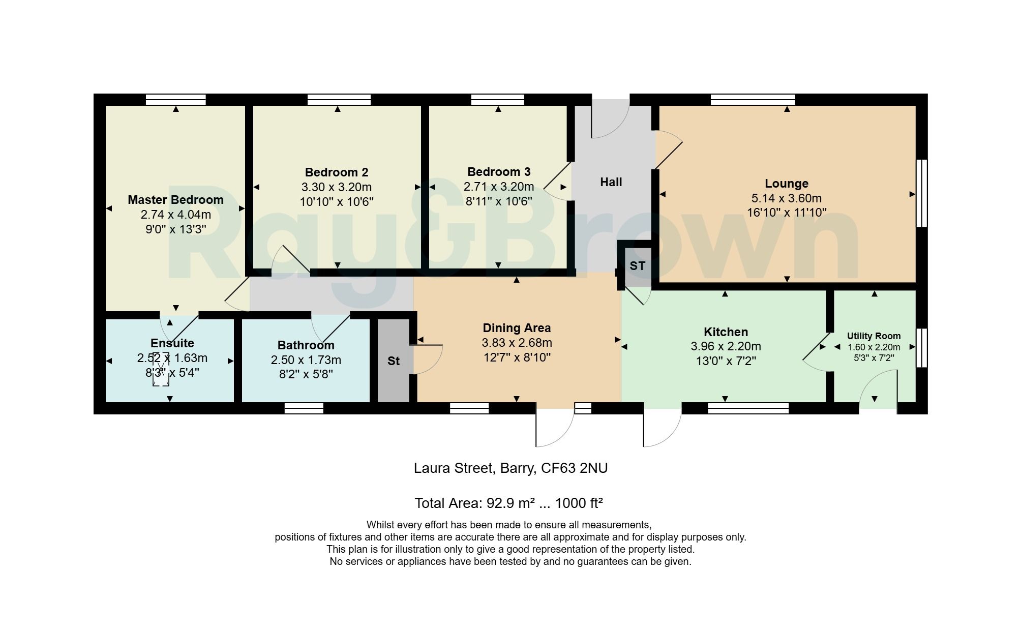 53 Laura Street, Barry floorplan