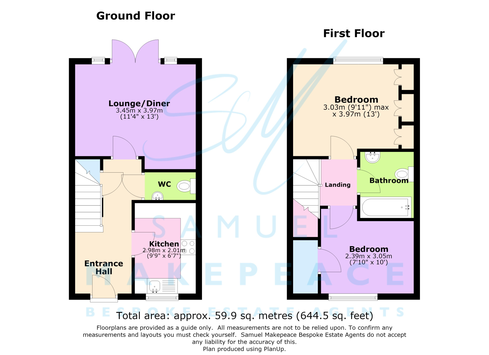 14 Piren Green, Silverdale, Newcastle floorplan