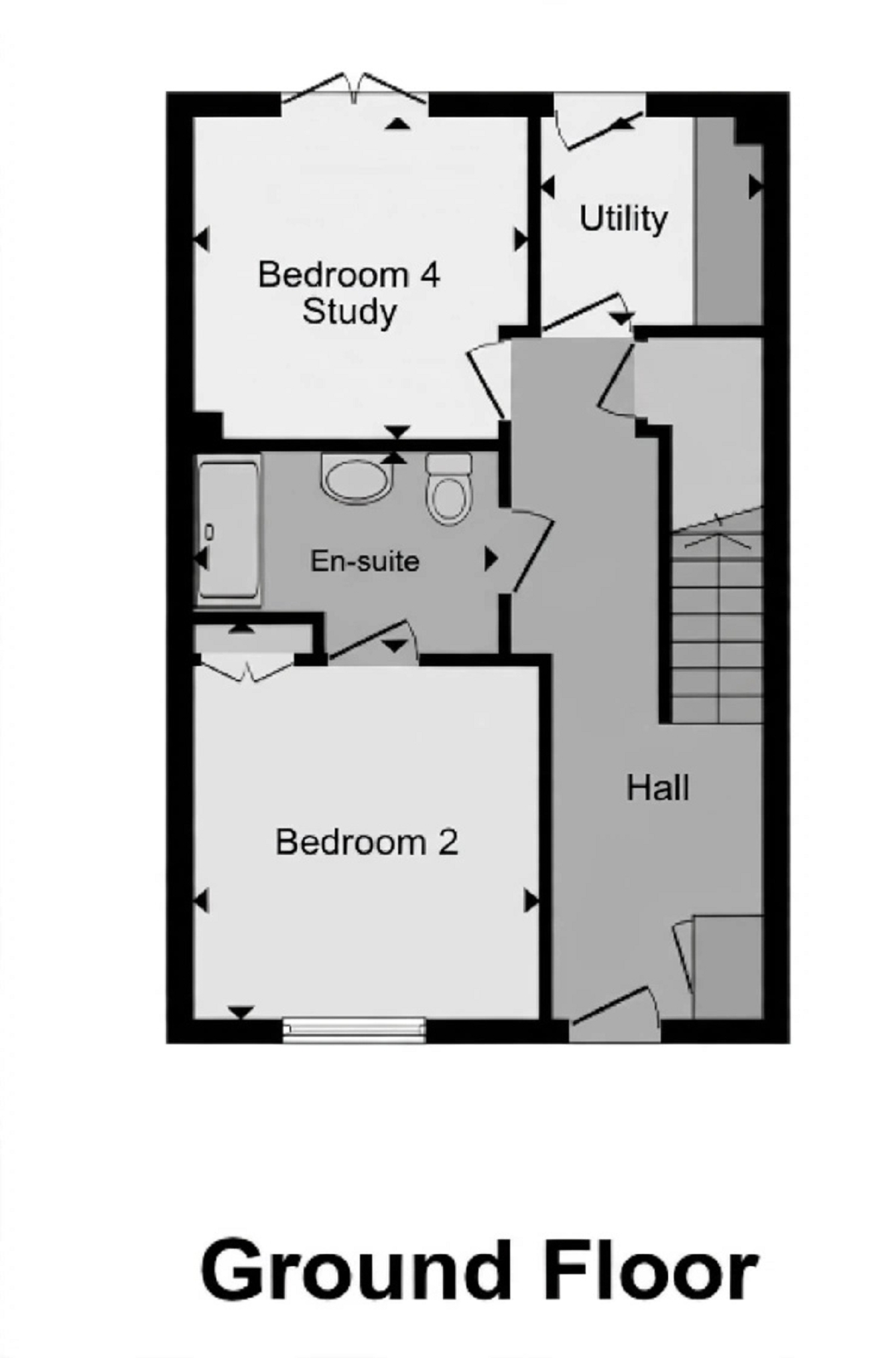 21, Coltsfoot Way, Leicester floorplan