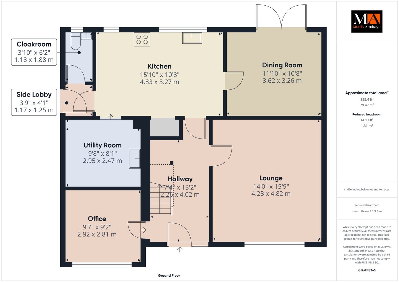 Tippitiwitchet Cottage, Hall Road, Outwell floorplan