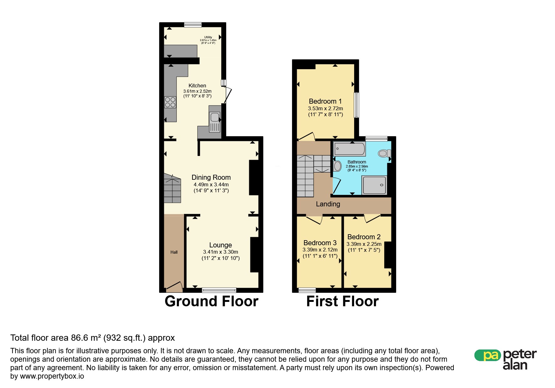 23, Daniel Street, BARRY floorplan