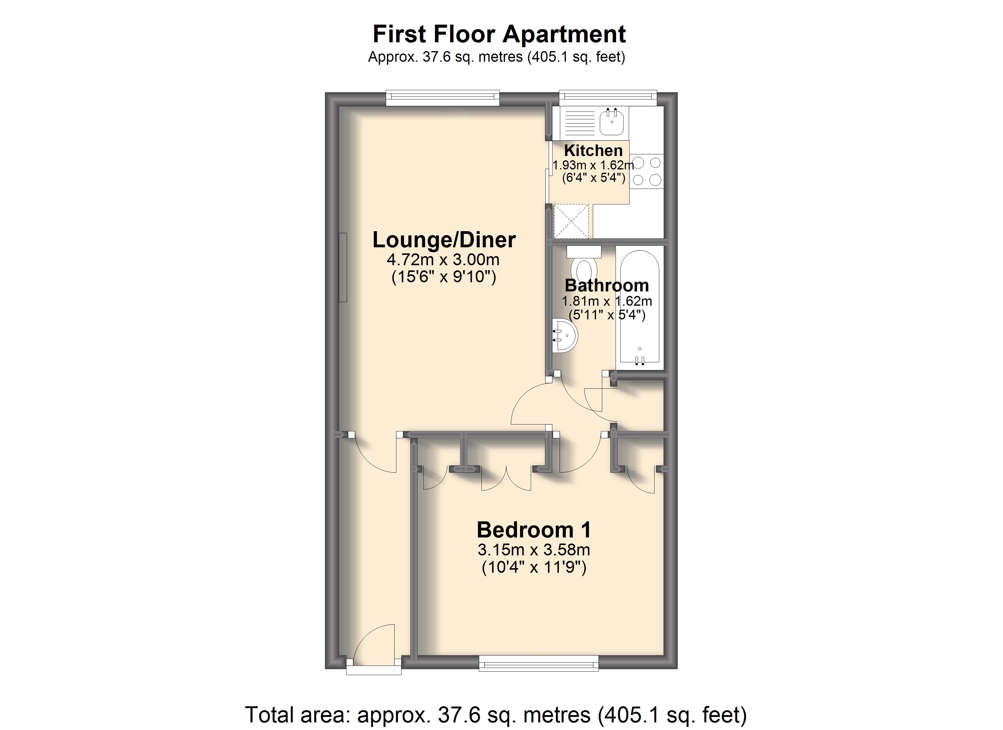 1 Bedrooms Flat to rent in Millhouses Lane, Sheffield S7