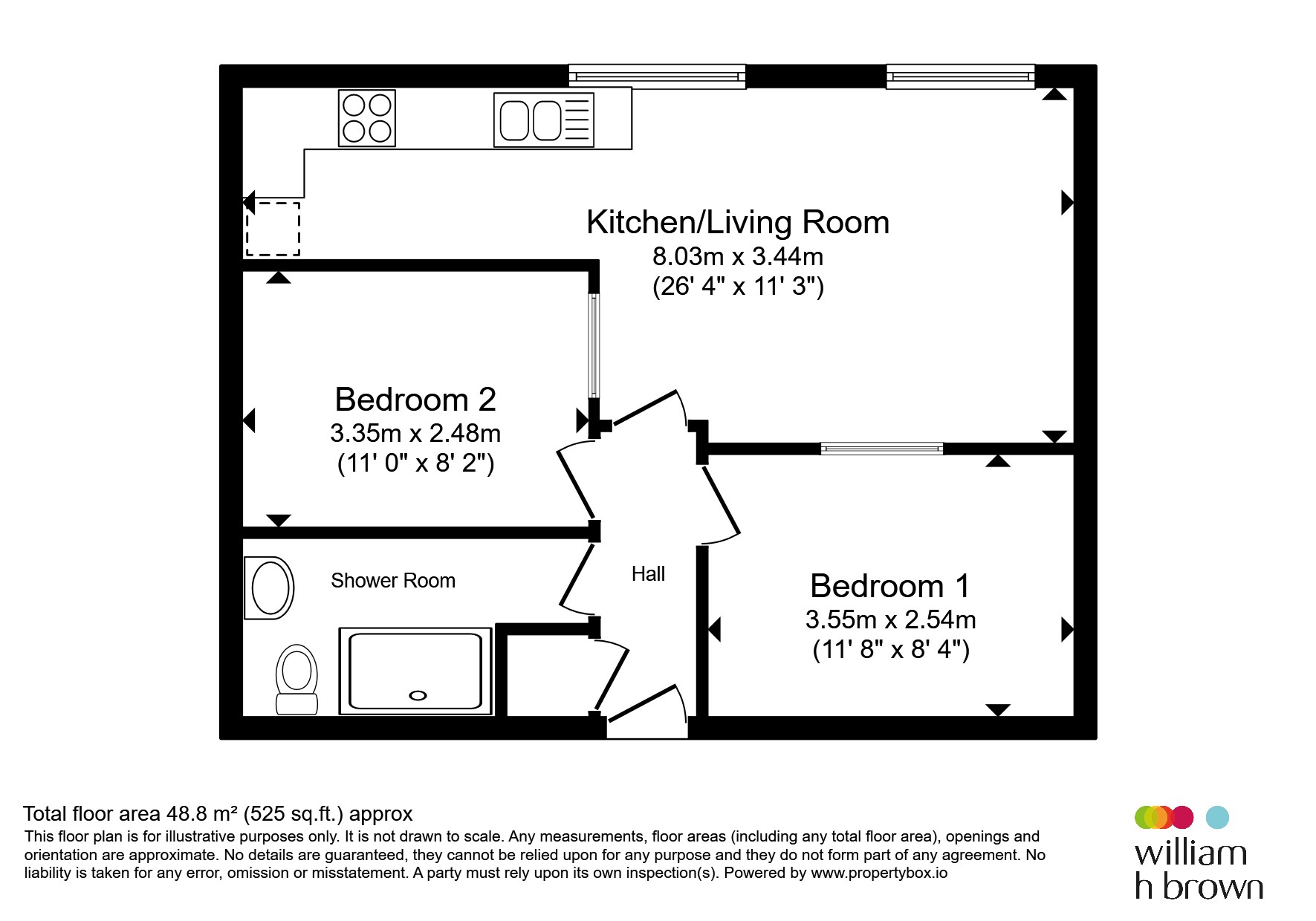 Surrey Street, Norwich floorplan