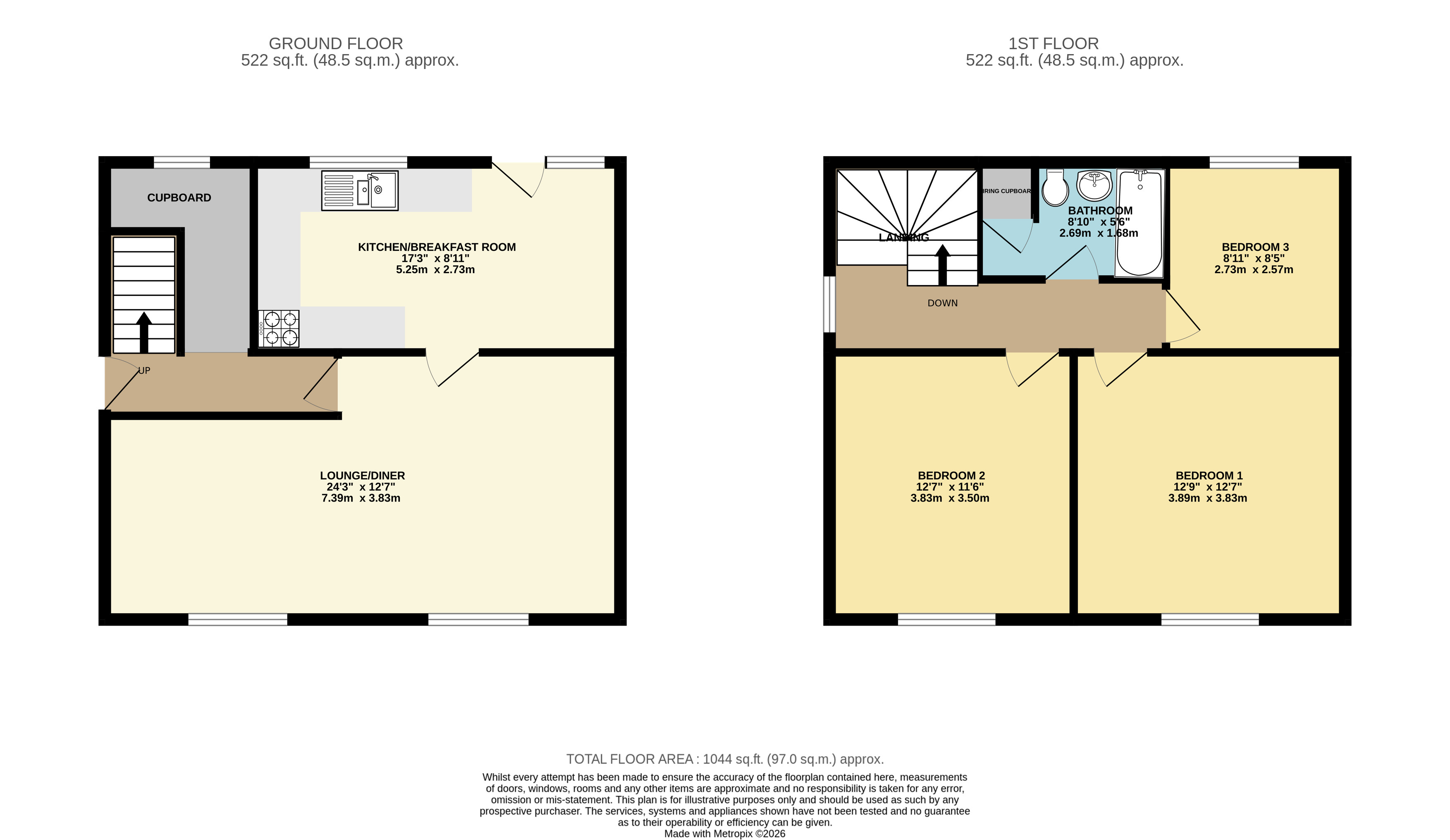 21, Avenue South, Earl Shilton floorplan