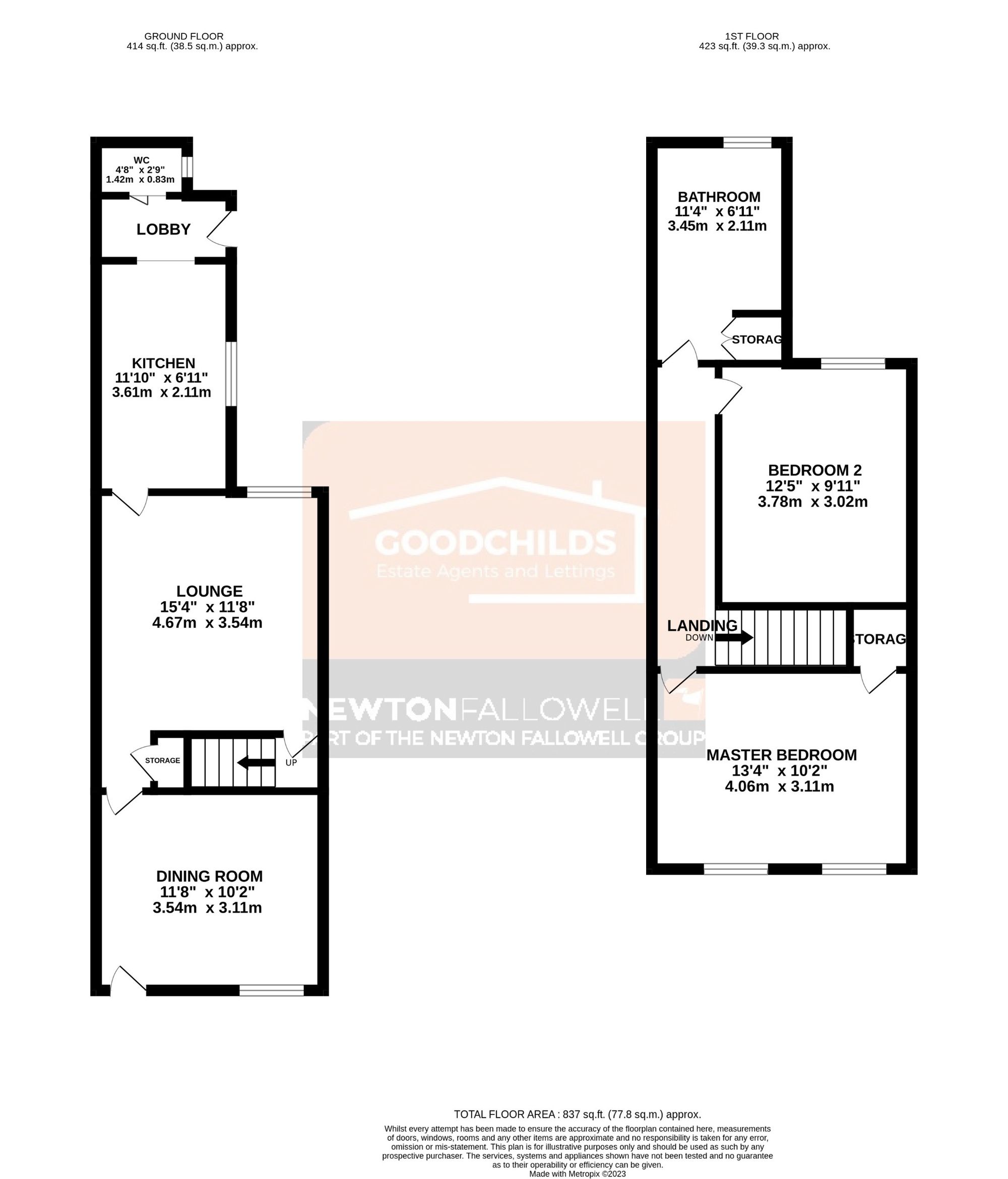 86 Turner Street, Stoke-On-Trent floorplan