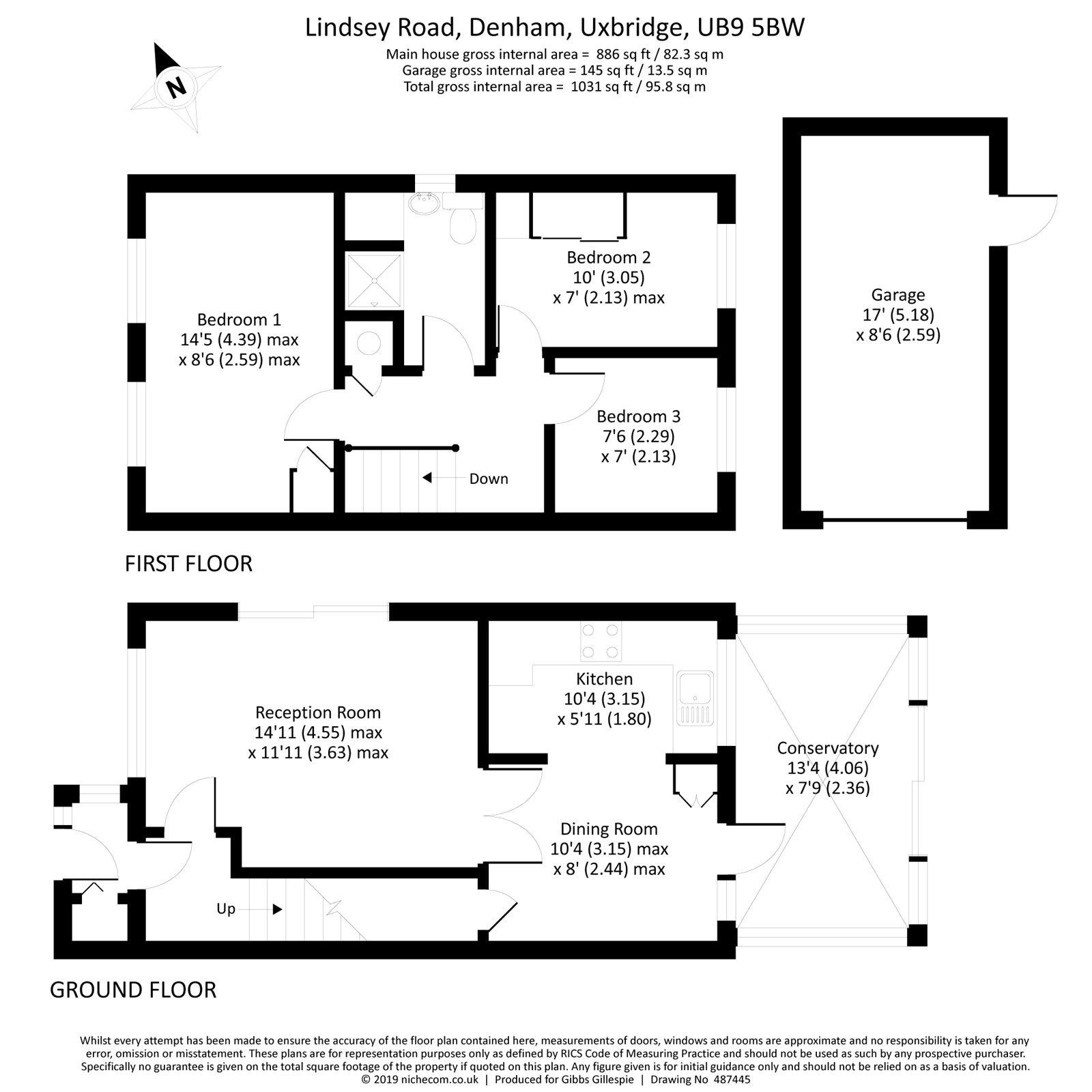 3 Bedrooms End terrace house for sale in Lindsey Road, Denham, Buckinghamshire UB9