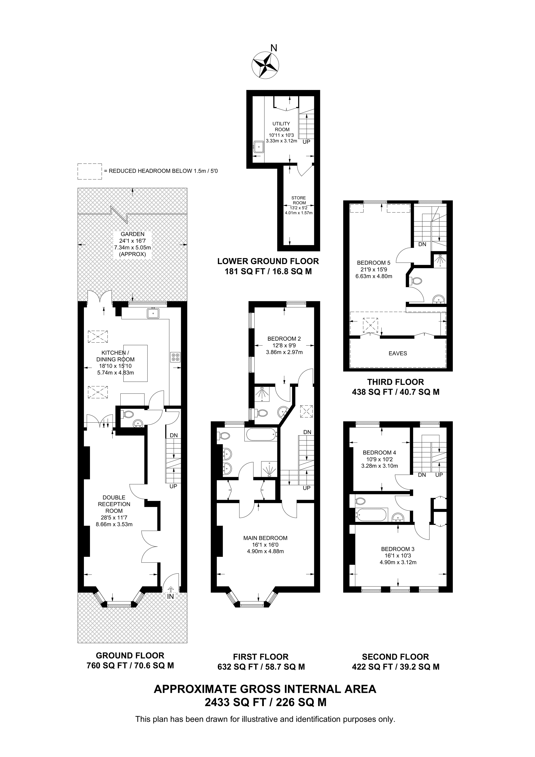 Tournay Road, Fulham floorplan