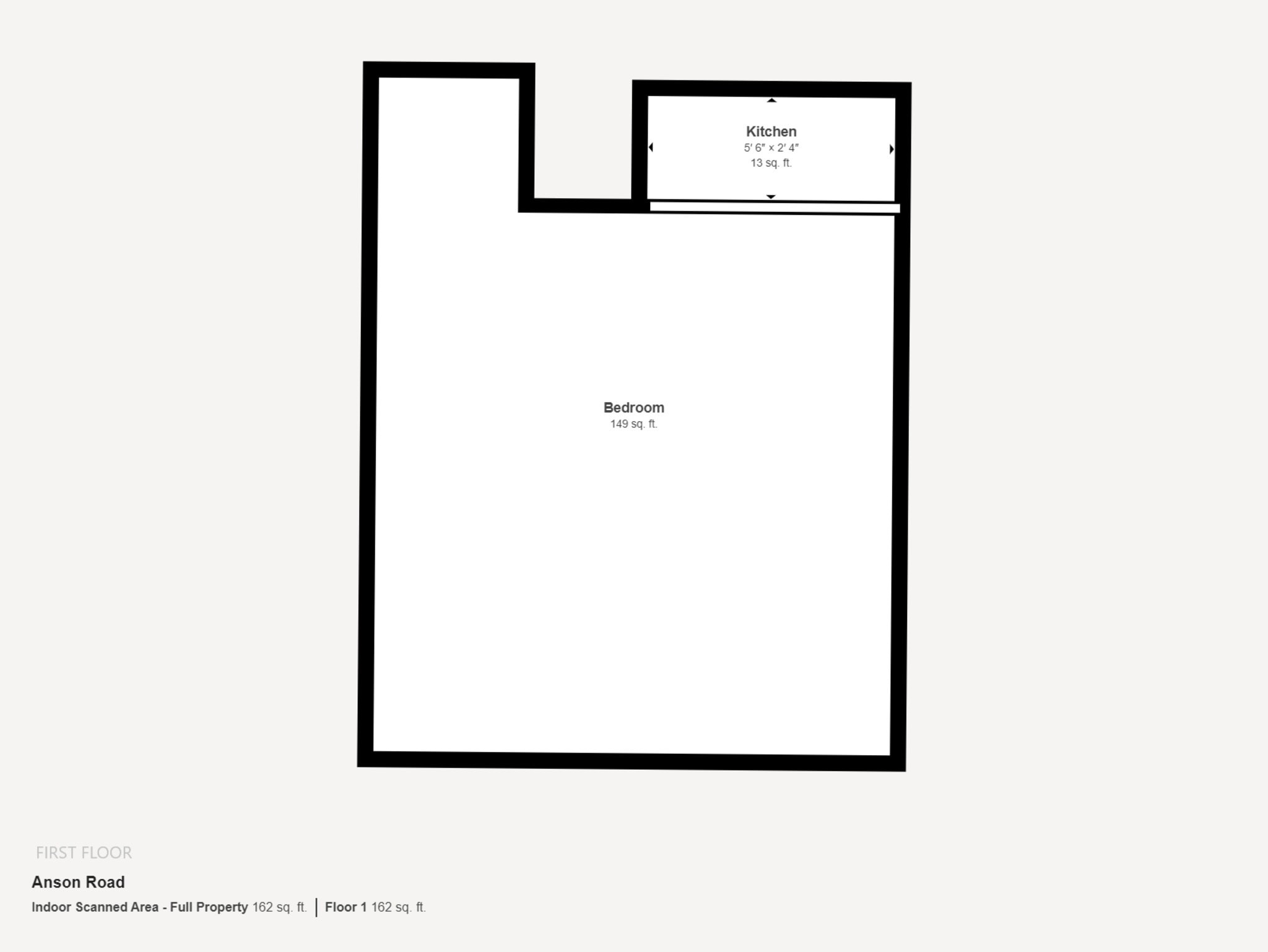 Anson Road, London floorplan