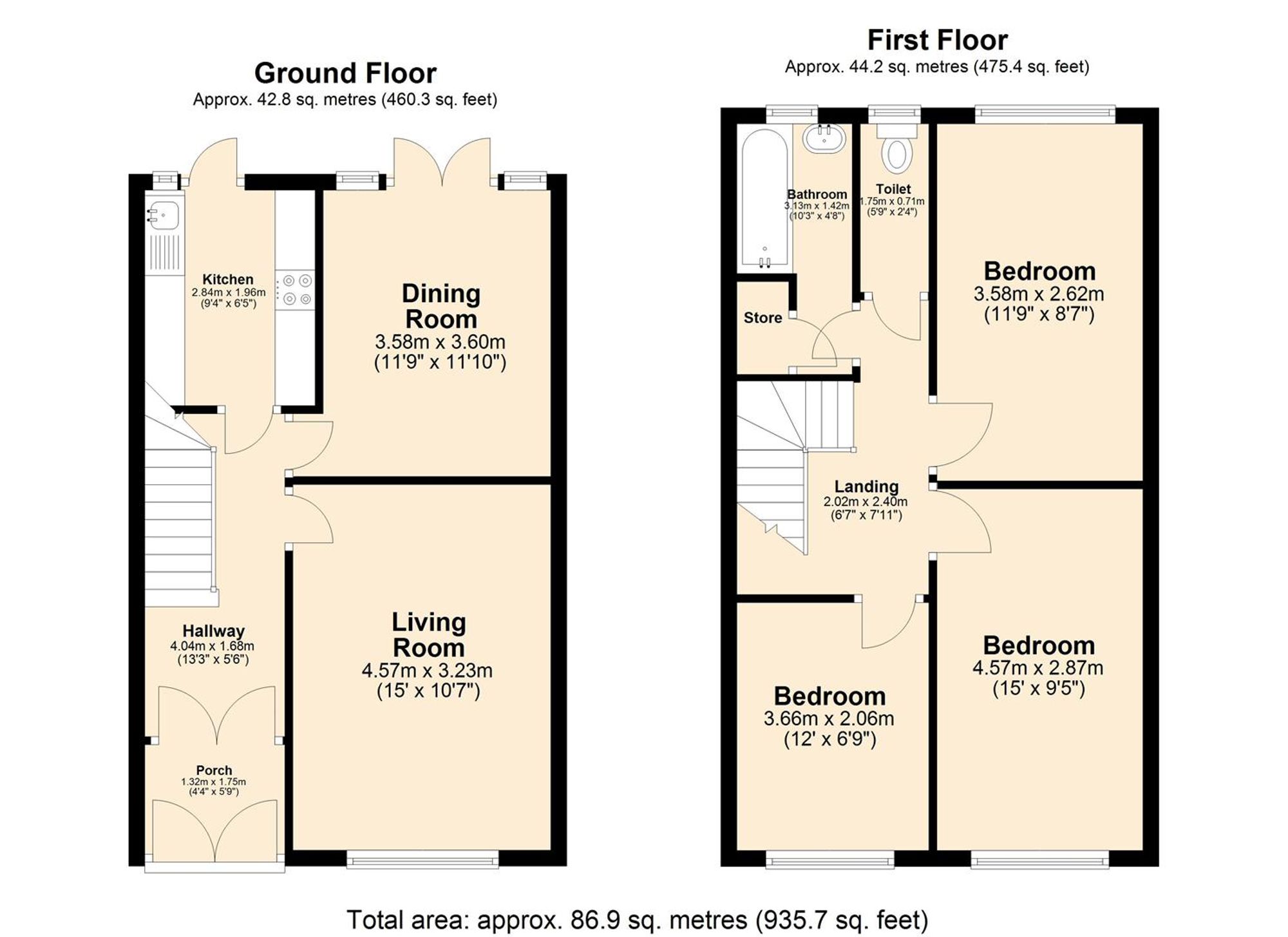 Huxley Drive, Romford, RM6 floorplan