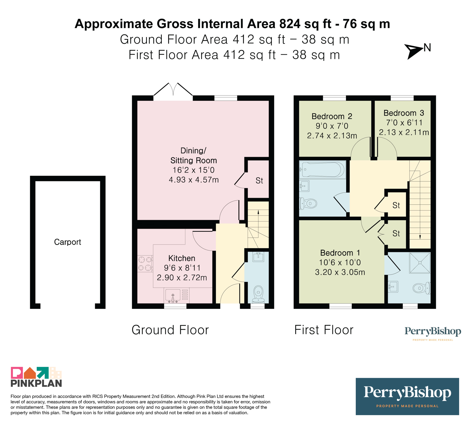 2, Pike House Mews, Tetbury floorplan
