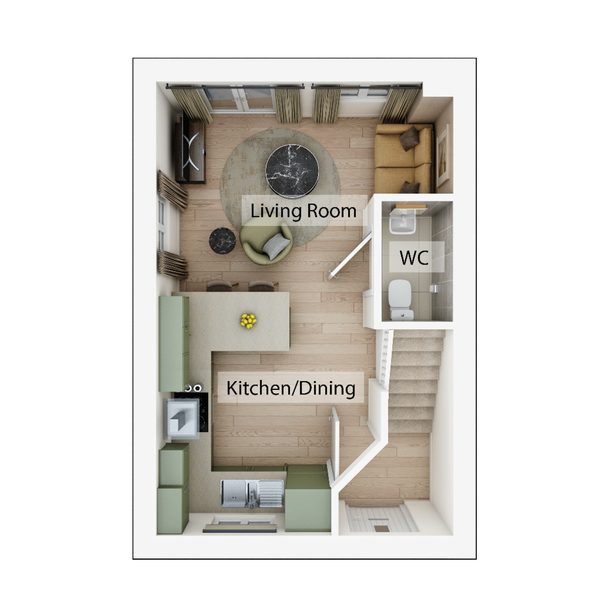1120, Stourhead Drive, Towcester floorplan