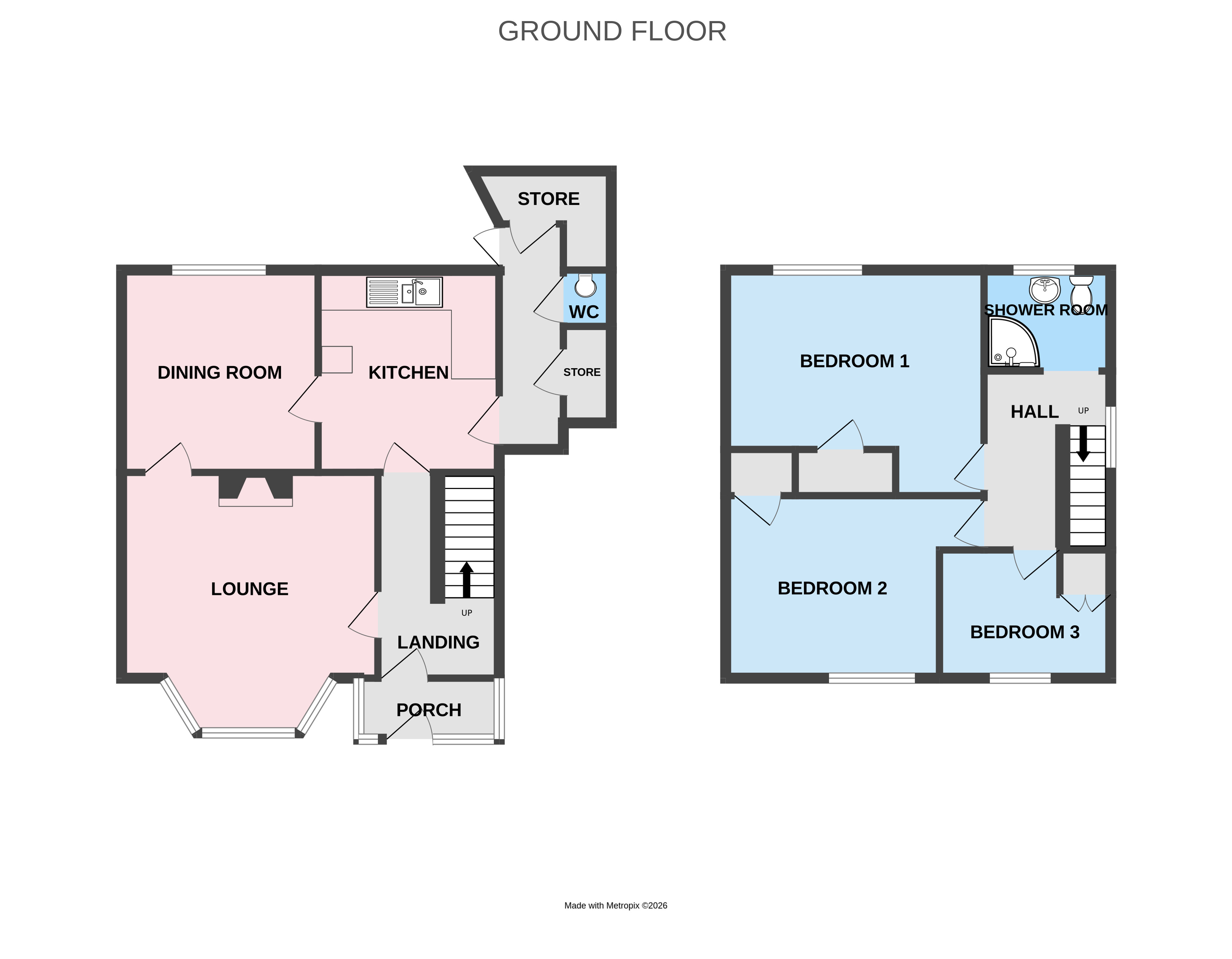 38, Douglas Road West, Staffordshire floorplan