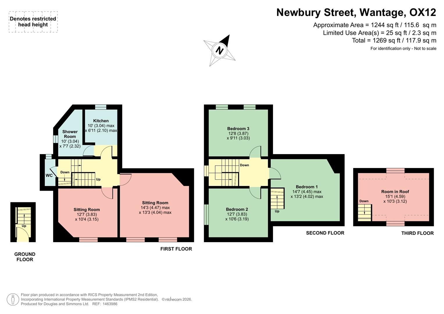 2a, Newbury Street, Wantage floorplan