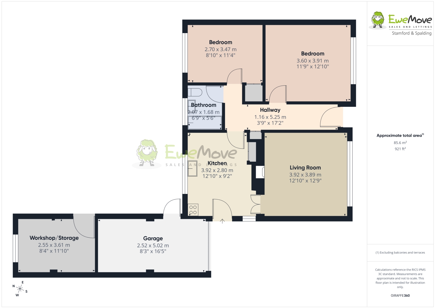 3, Stockhouse Lane, Spalding floorplan
