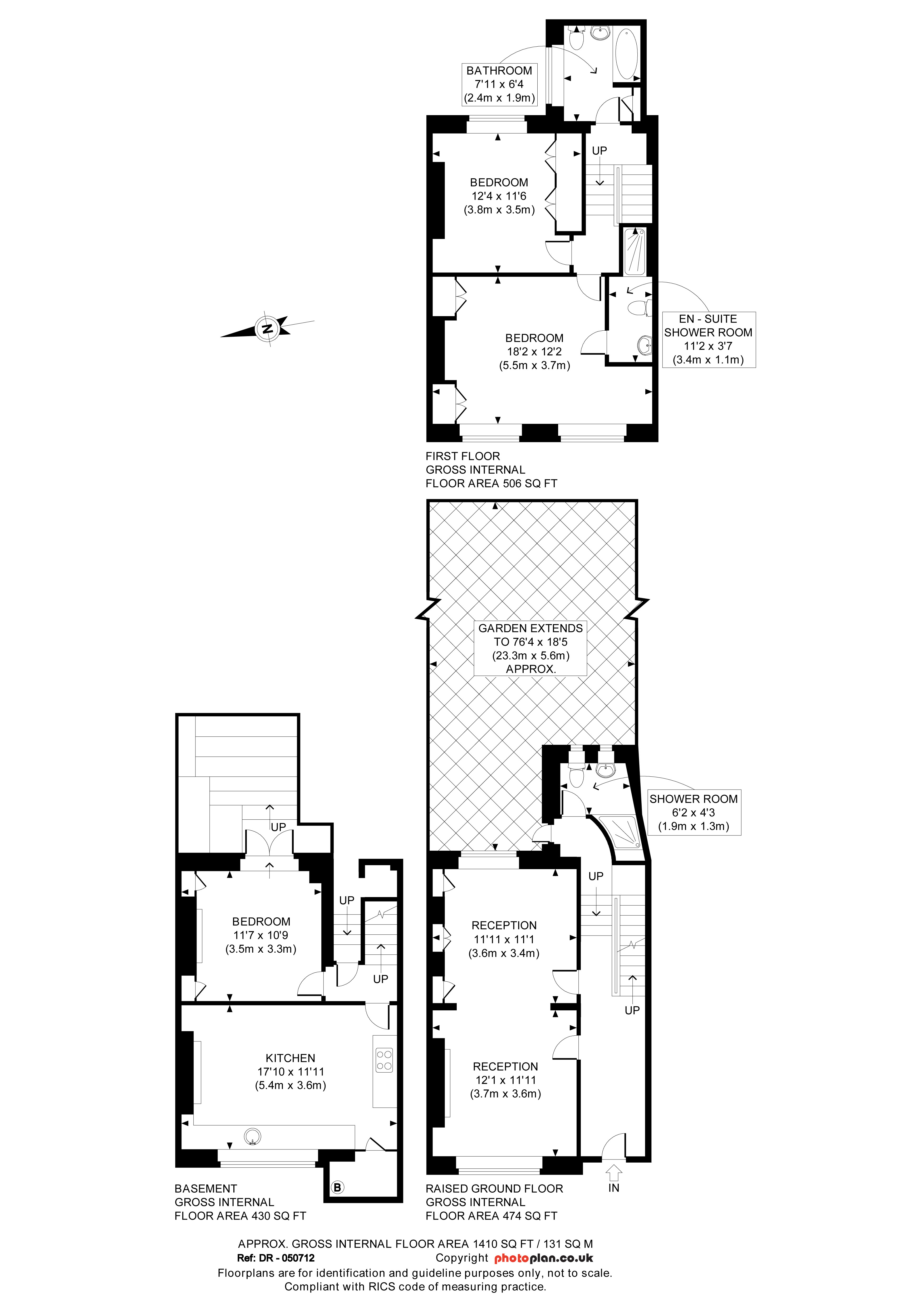 3 Bedrooms Terraced house to rent in Hemingford Road, London N1