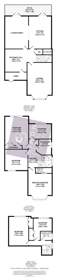 6 Bedrooms Semi-detached house to rent in Bridge Lane, Temple Fortune NW11