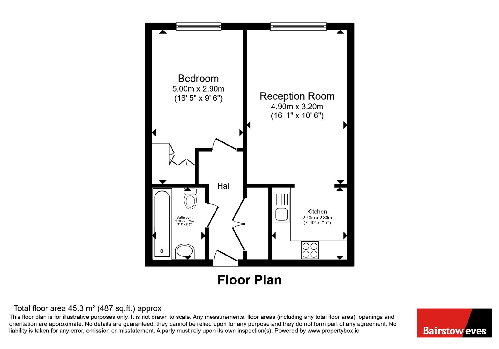 40, Limewood Court, Ilford floorplan