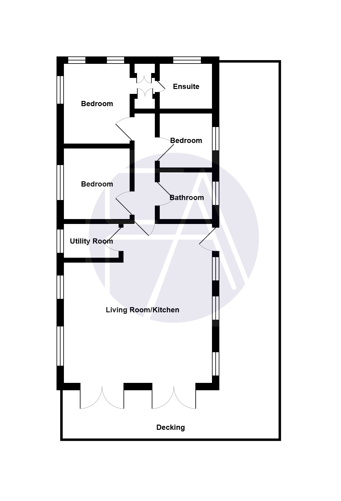 2 Hazelwood Close, Riverside Caravan Park, Southport floorplan