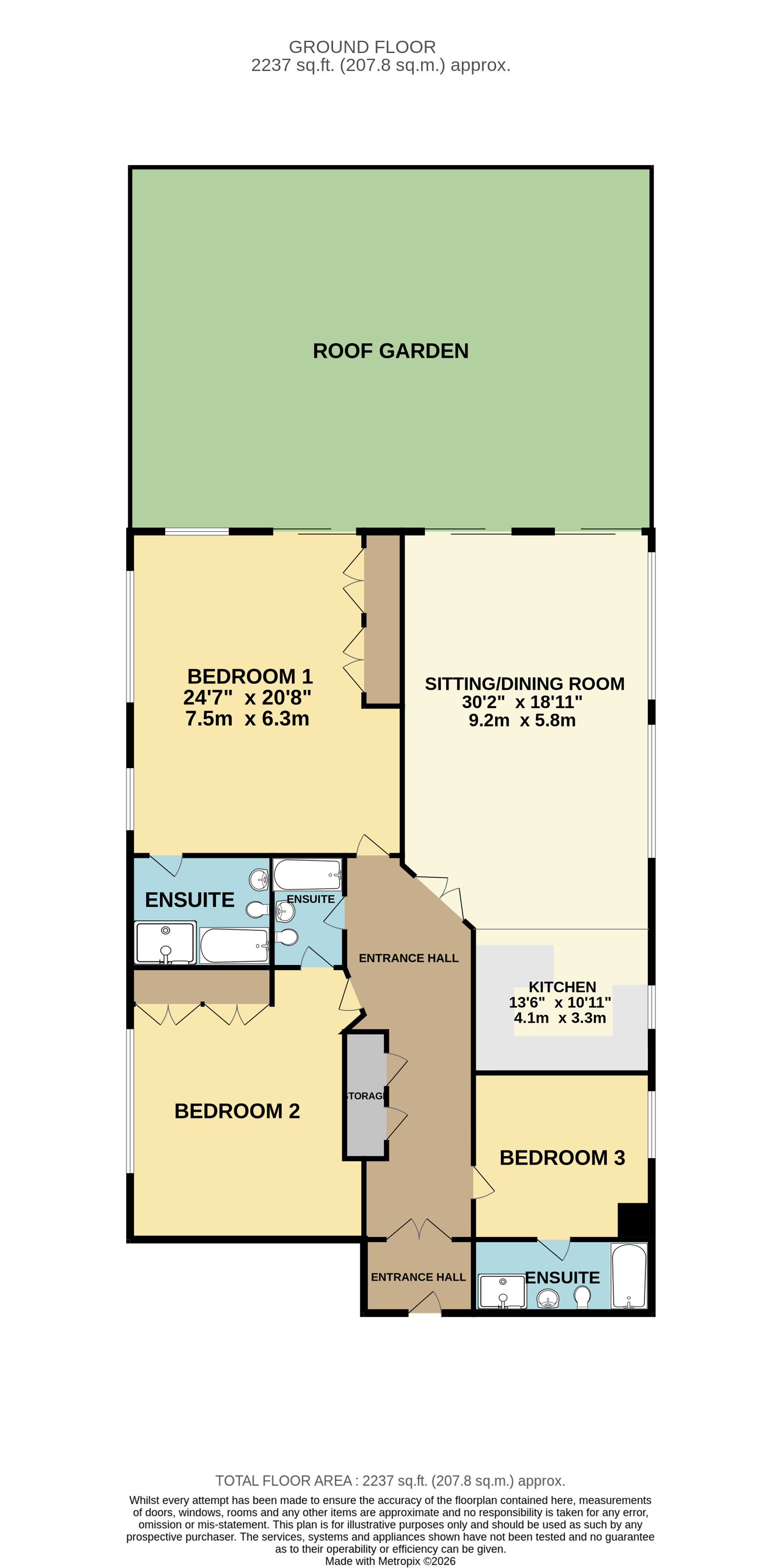 119 Queens College Chambers,, Paradise Street, Birmingham floorplan
