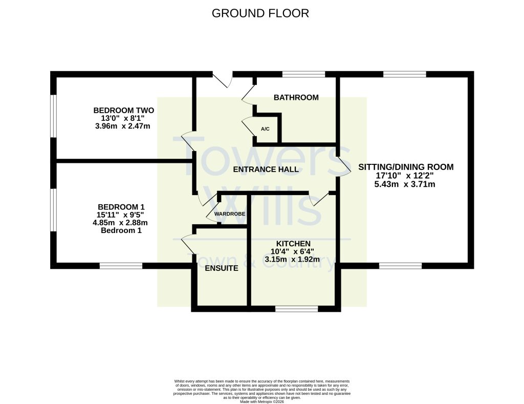 4, Ermine Street, Yeovil floorplan