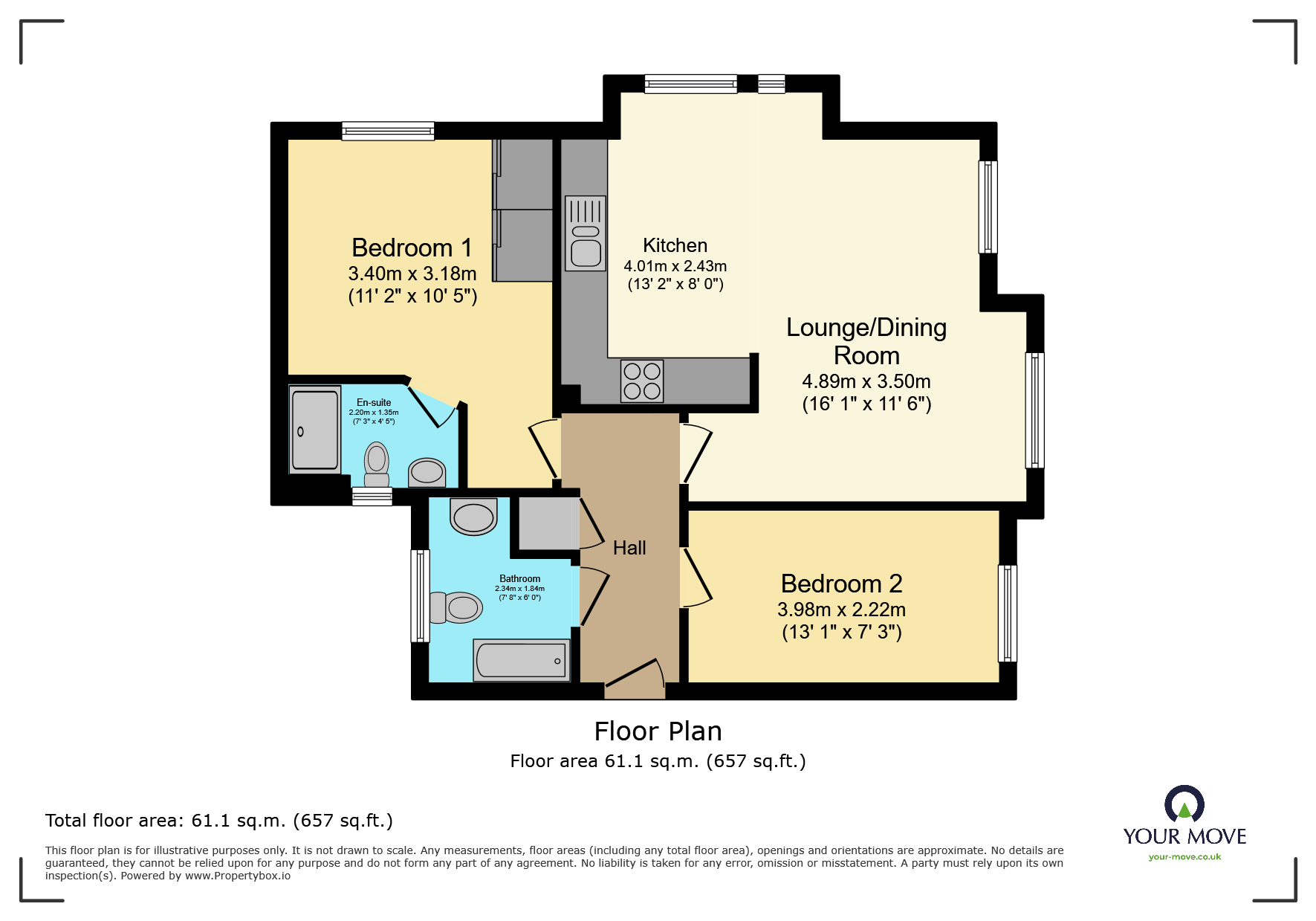 30, Kensington Way, East Sussex floorplan
