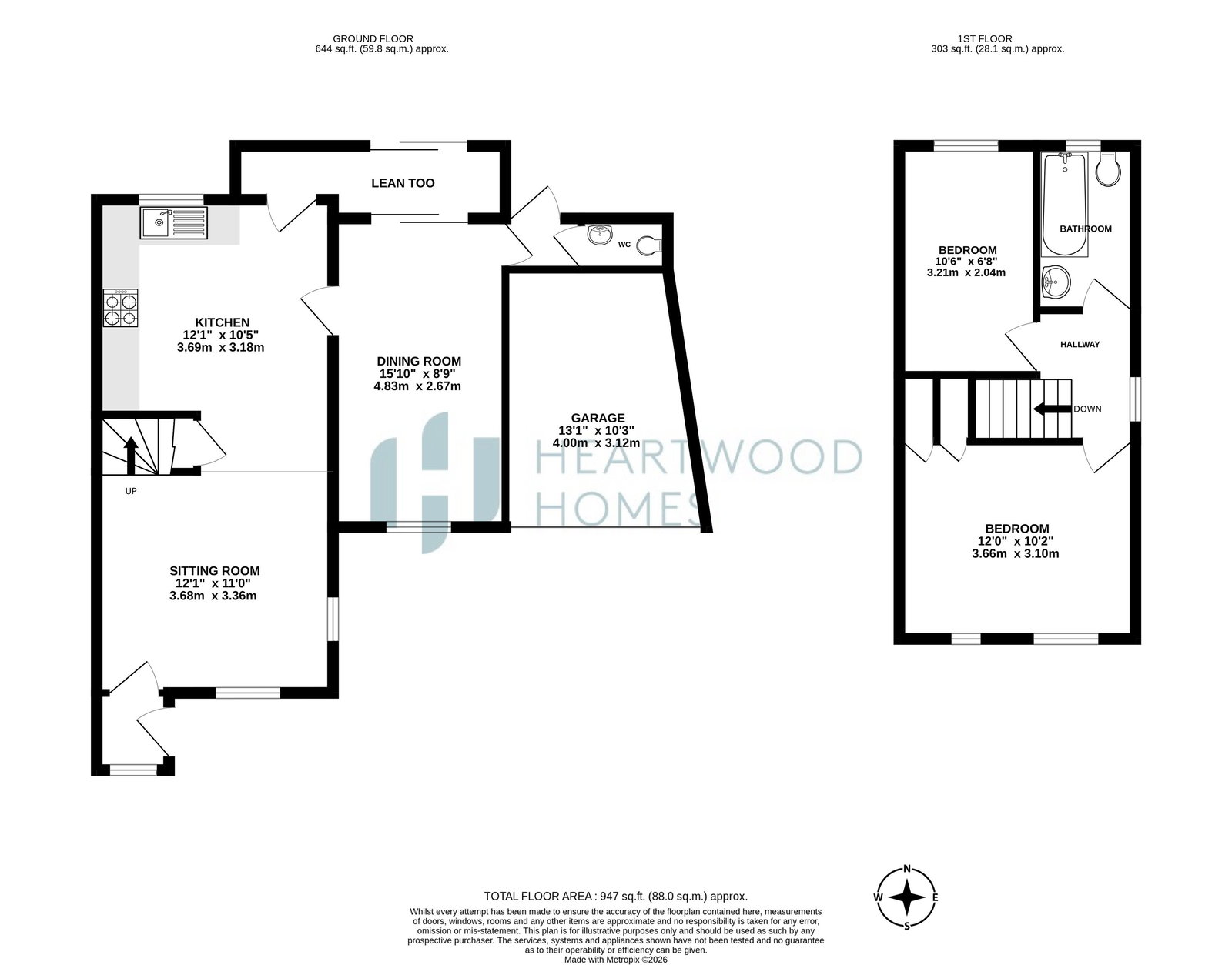 8, Repton Green, St. Albans floorplan
