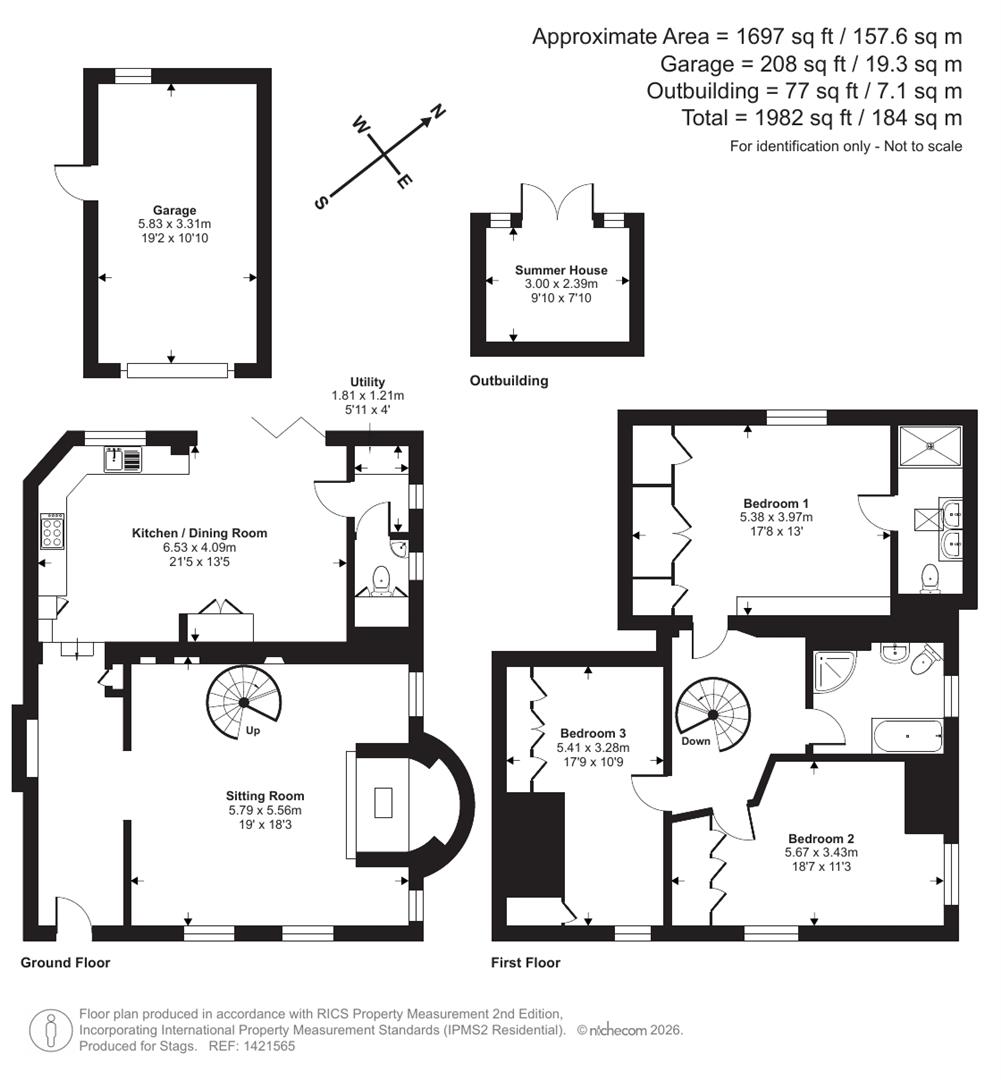 Willus Cottage, Cullompton floorplan